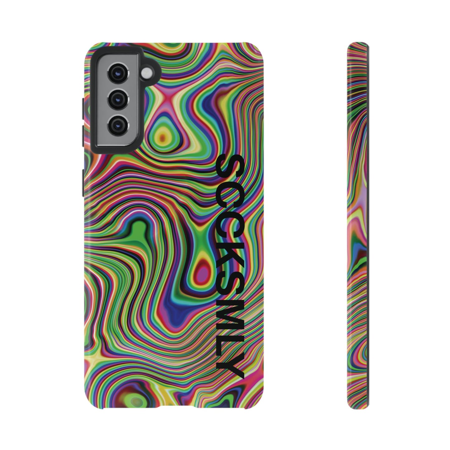 Acid Swirl Phone Case for Samsung