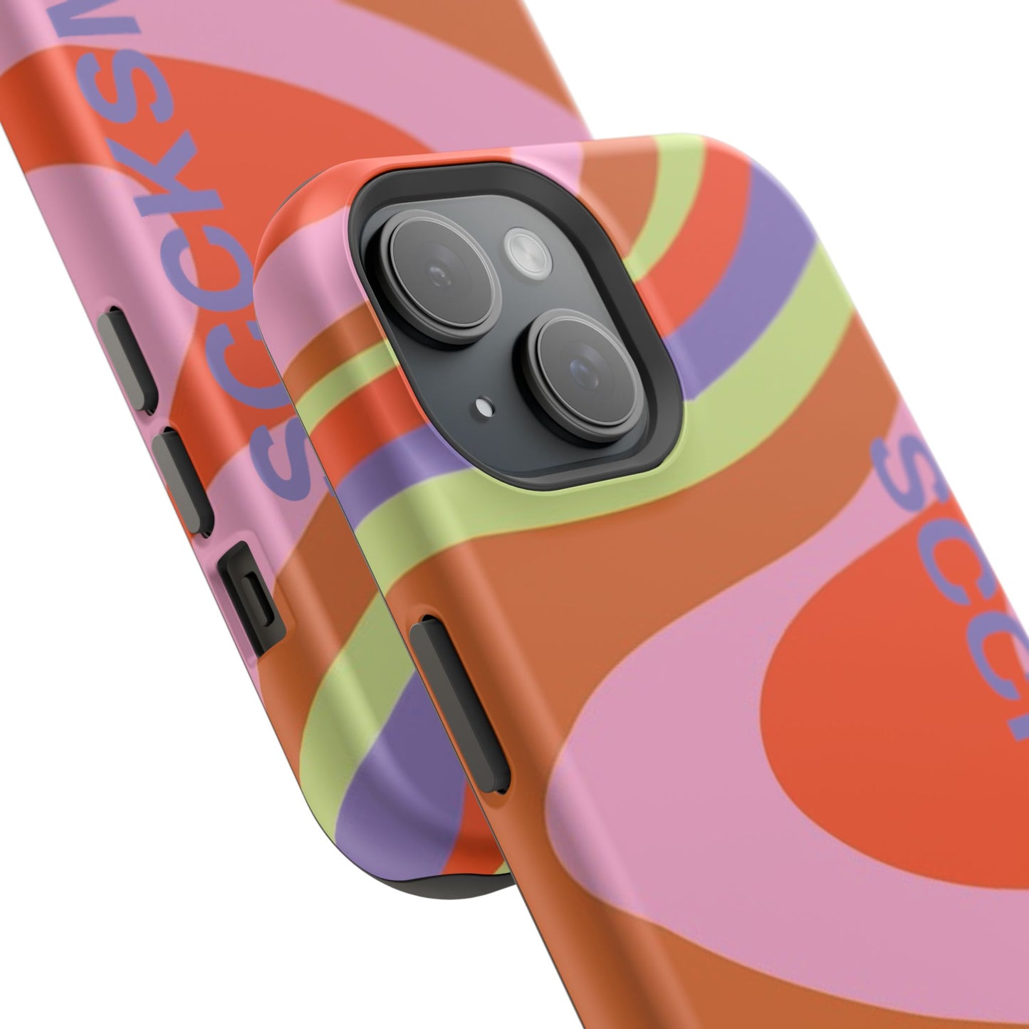 Curvy Swirl Phone Case for "IOS or Apple"