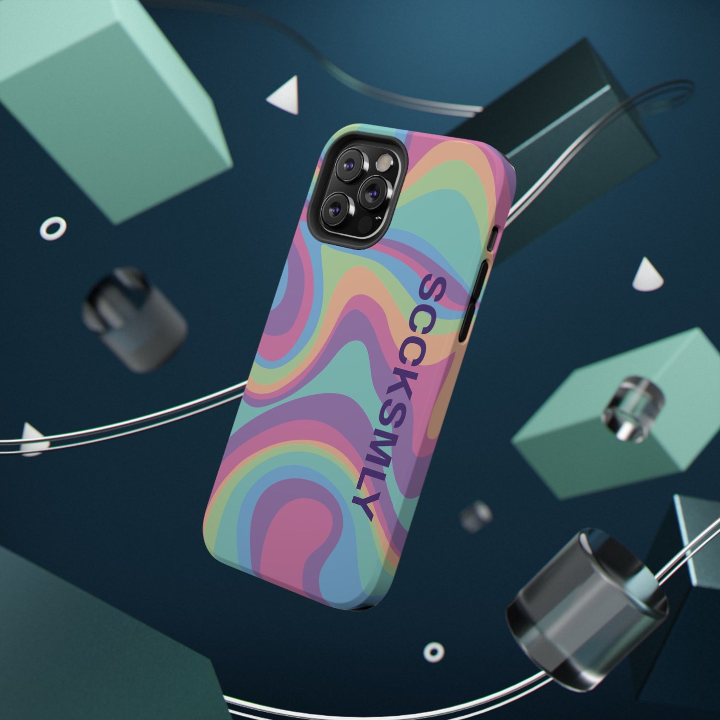 Pastel Swirl Phone Case for "IOS or Apple"