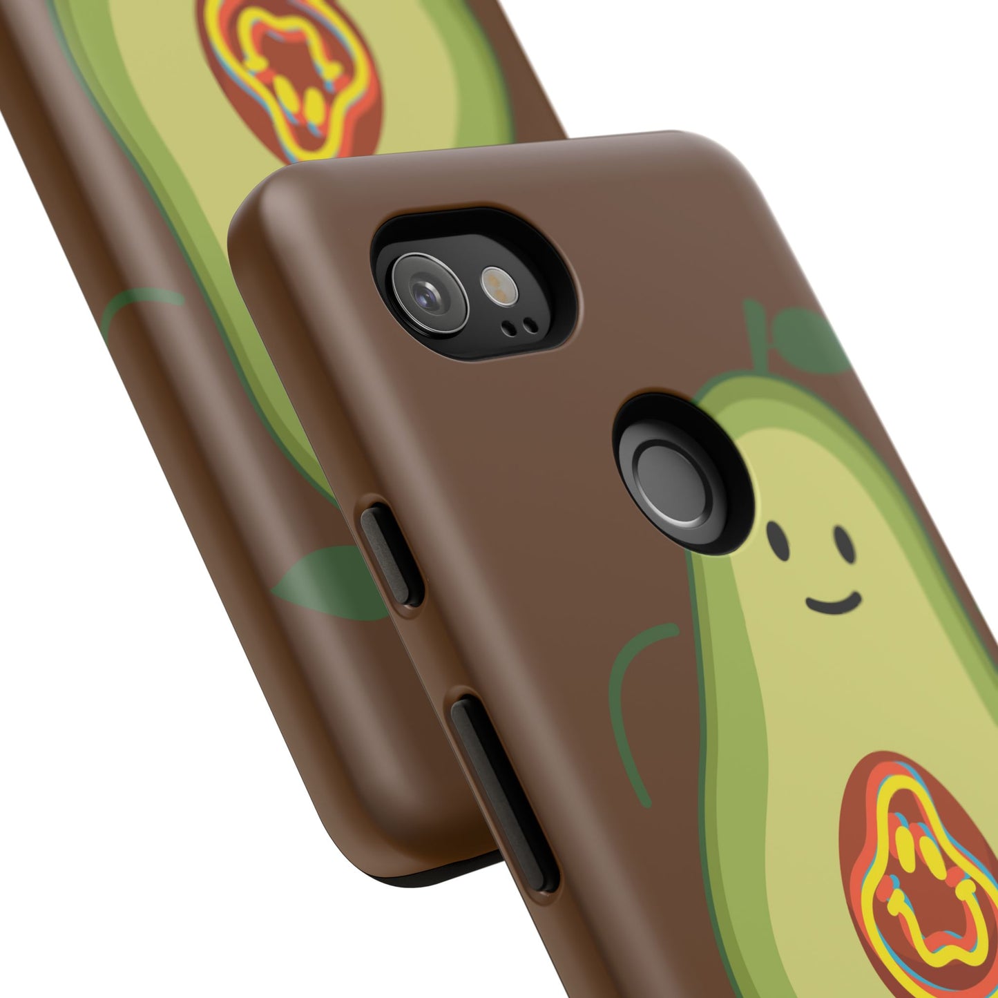 "Google Pixel" Playful Vegan Avocado Phone Case - Tough, Durable Protection with a Fun Design