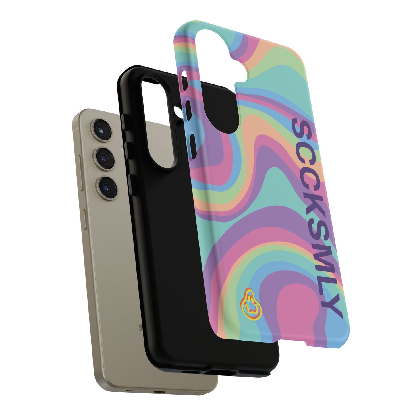 Pastel Swirl Phone Case for Samsung