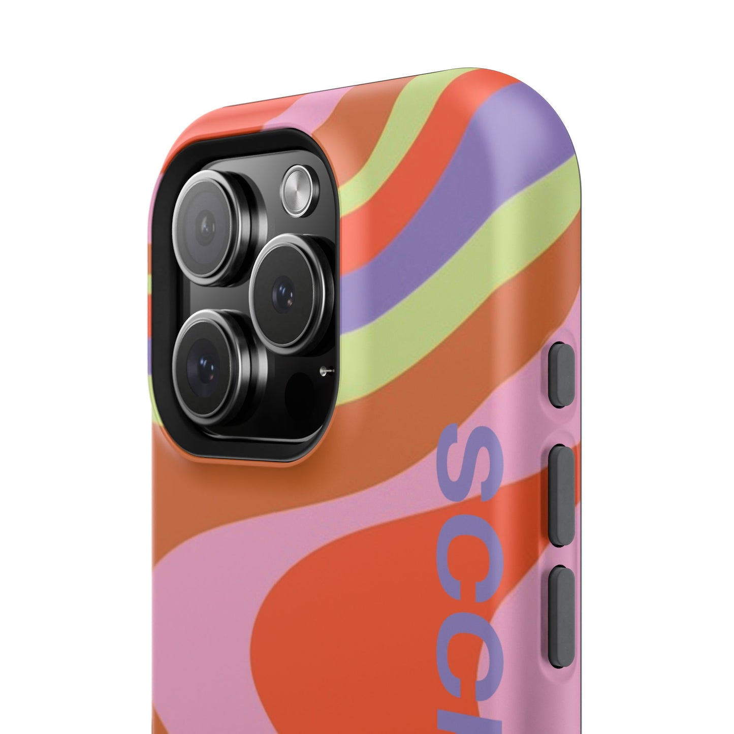 Curvy Swirl Phone Case for "IOS or Apple"