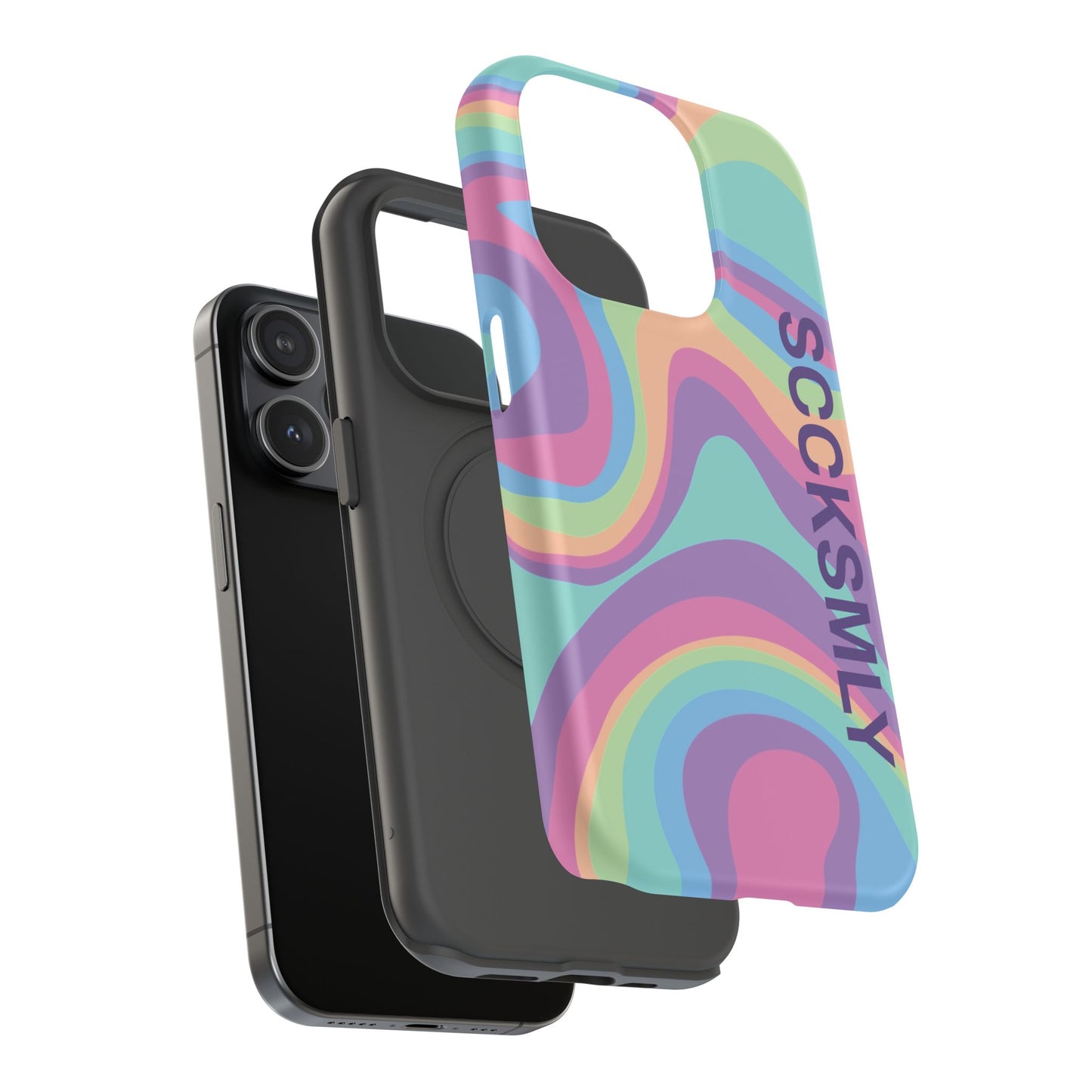 Pastel Swirl Phone Case for "IOS or Apple"