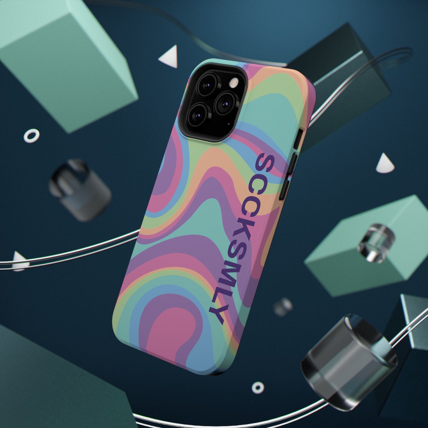 Pastel Swirl Phone Case for "IOS or Apple"