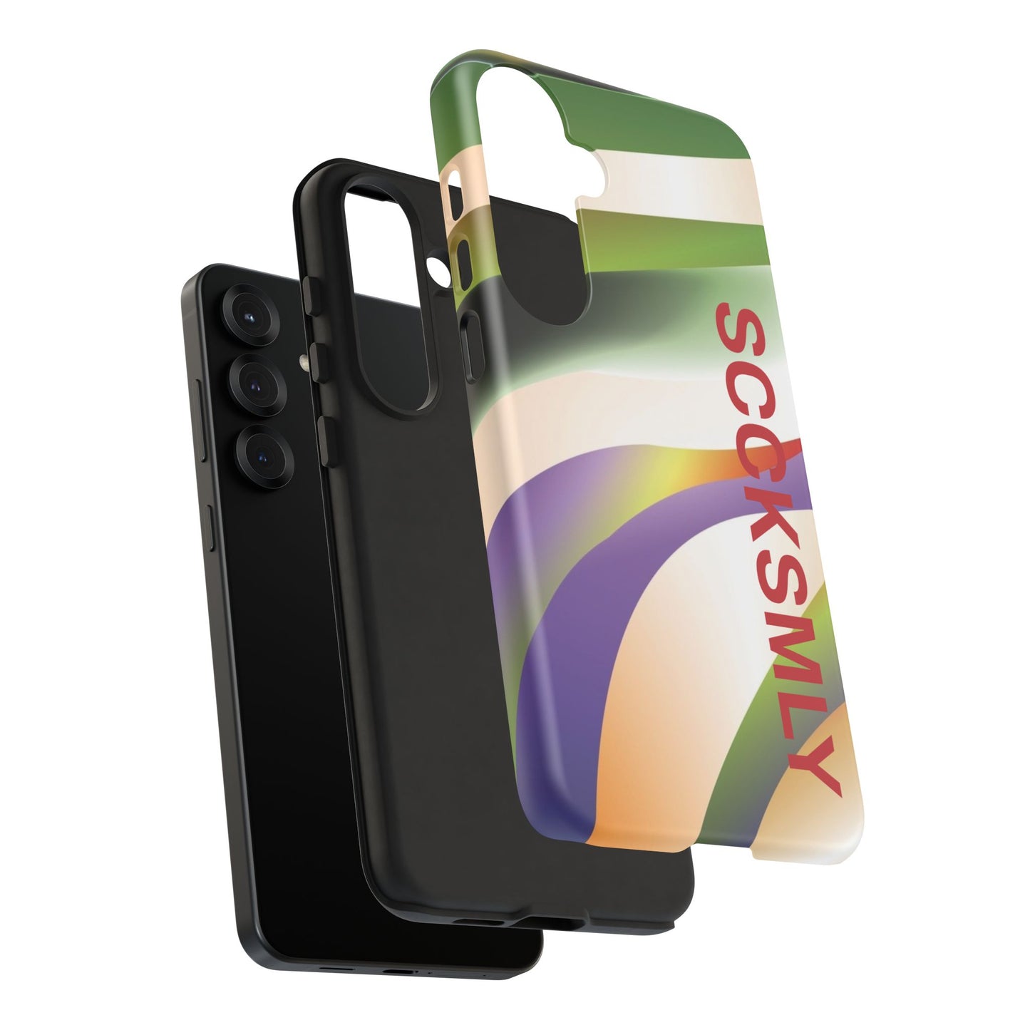 Green Waves Phone Case for Samsung