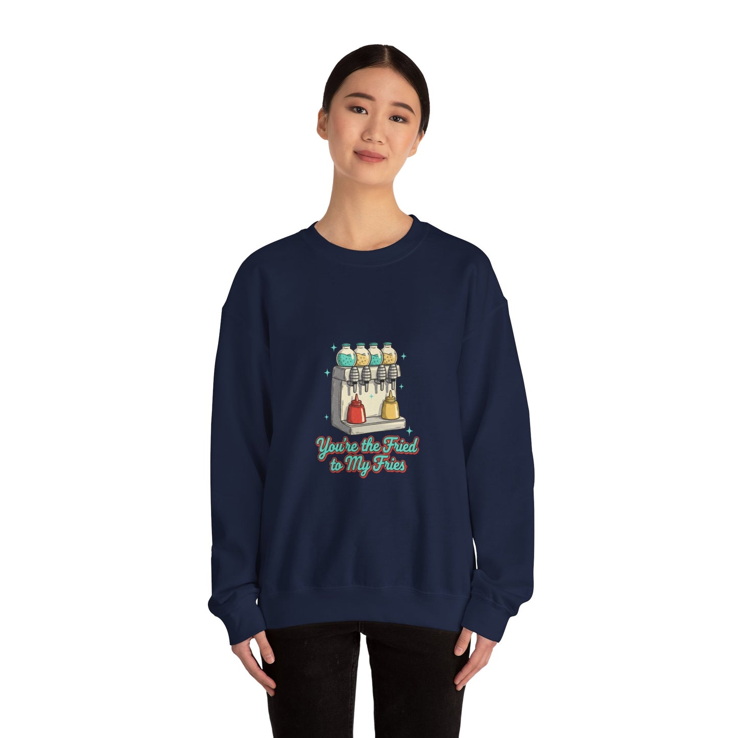 Soda Fountain Dispenser Sweatshirt | retro diner shirt, pantry label art