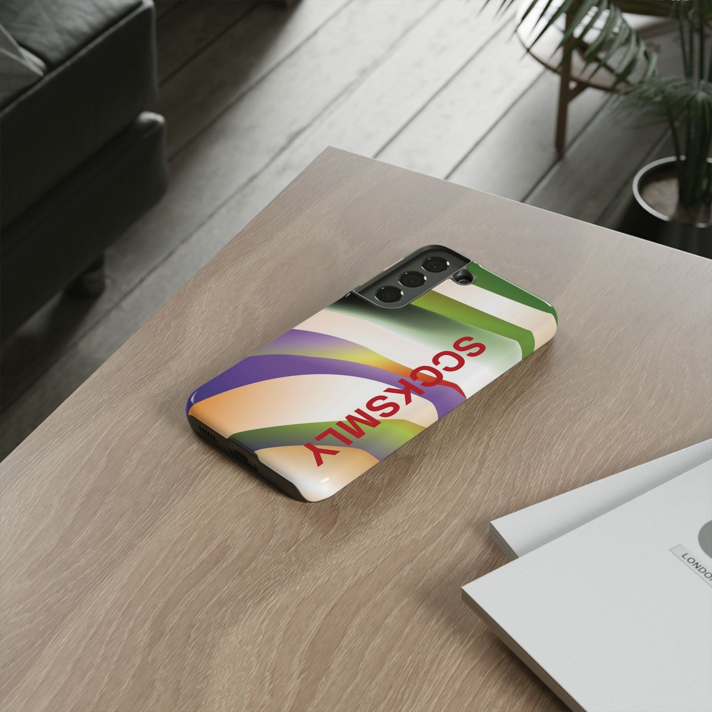 Green Waves Phone Case for Samsung