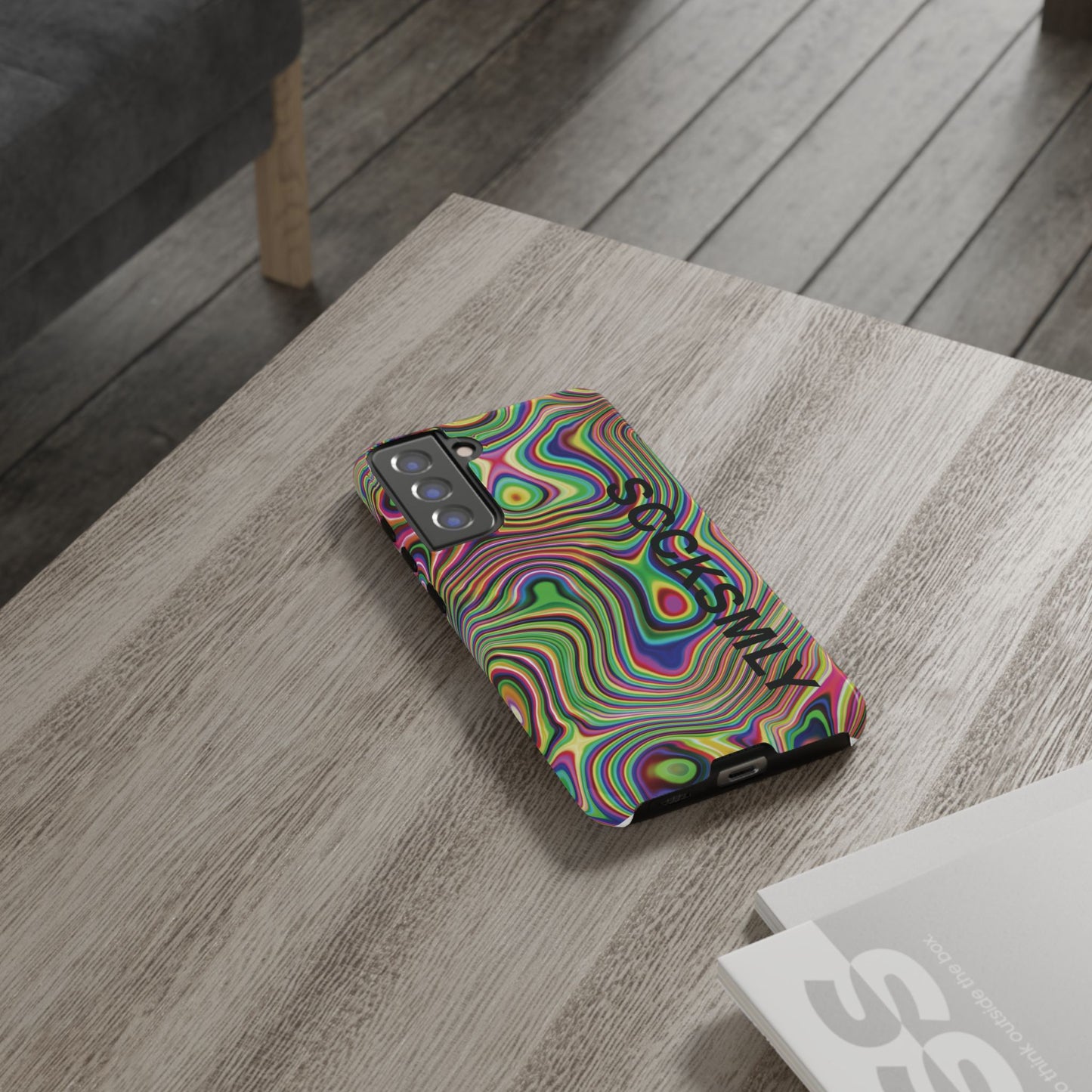 Acid Swirl Phone Case for Samsung