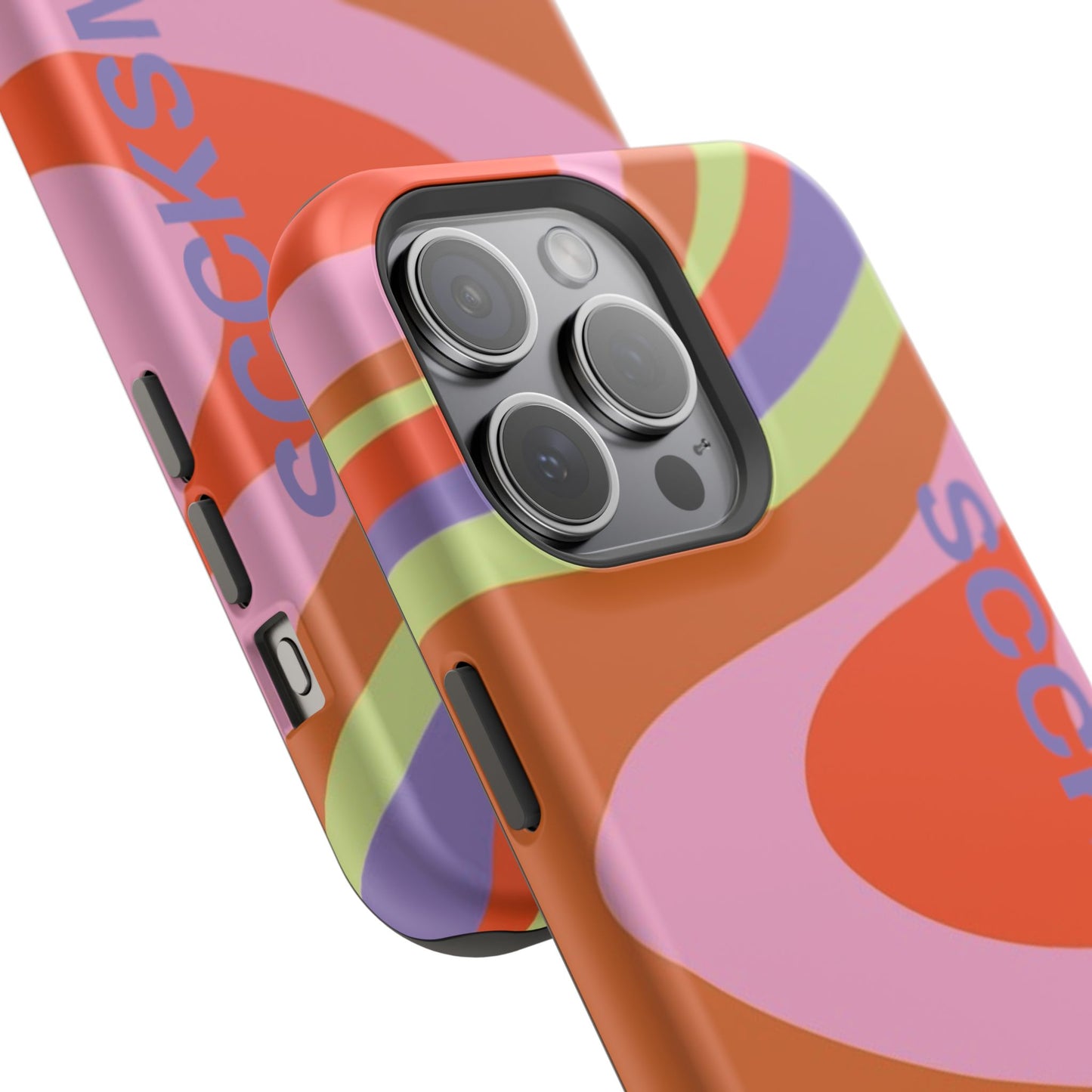 Curvy Swirl Phone Case for "IOS or Apple"
