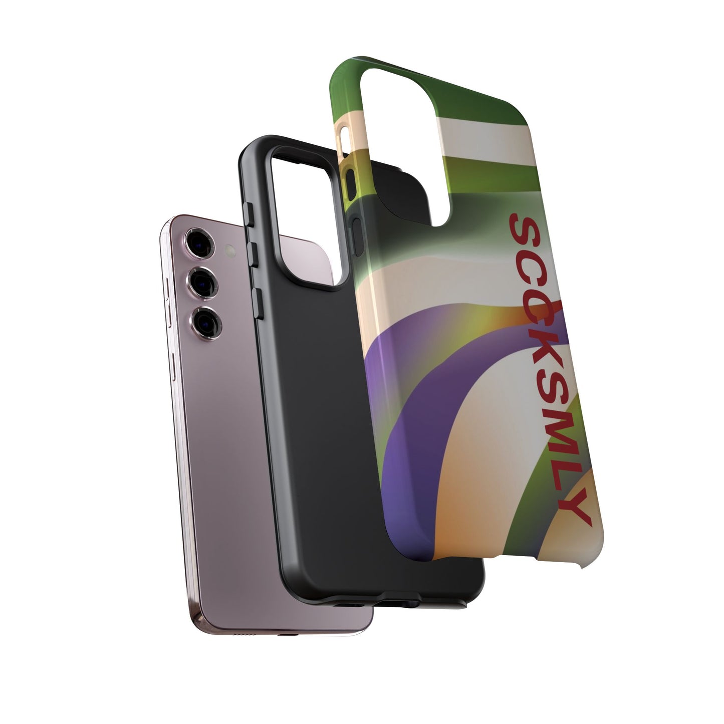 Green Waves Phone Case for Samsung