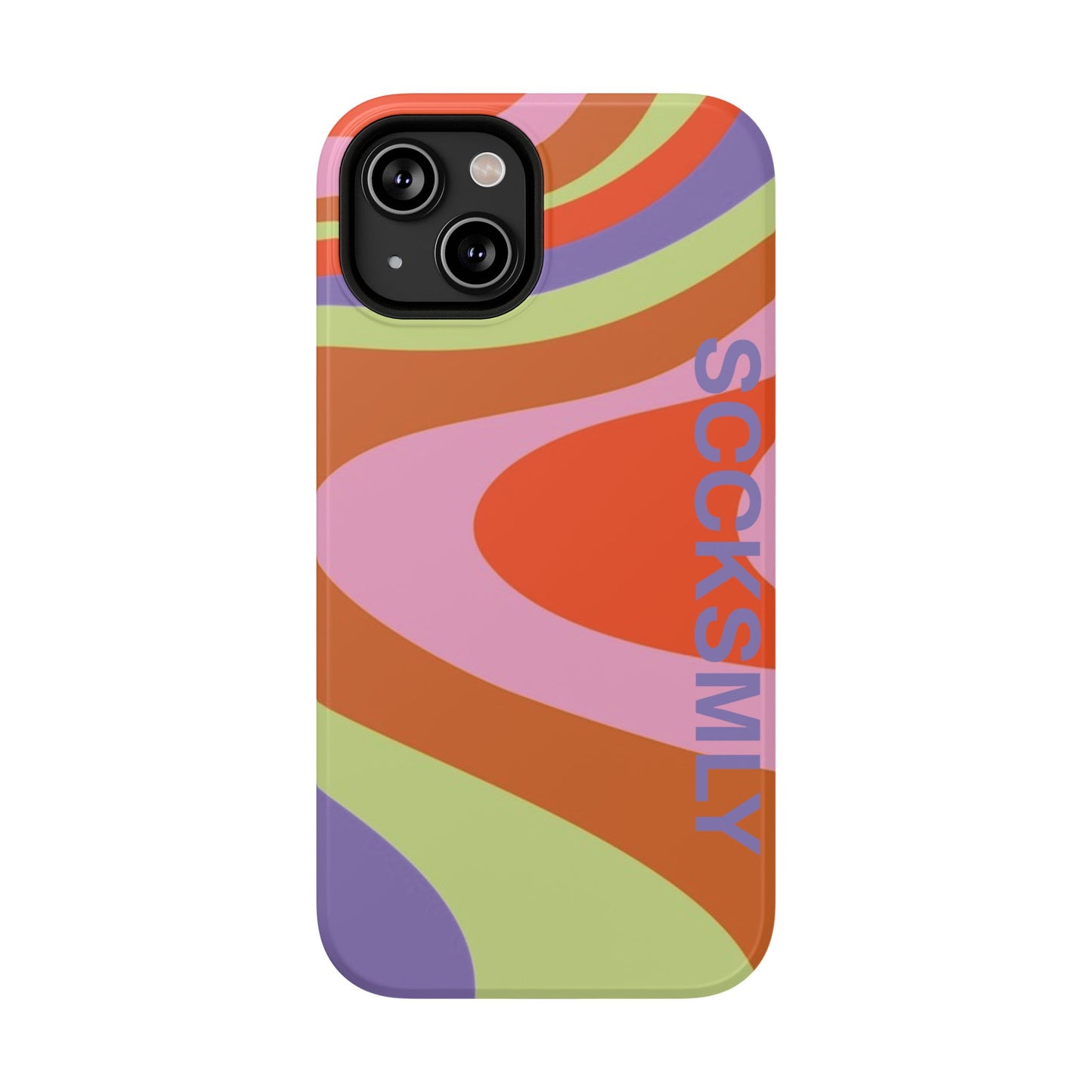 Curvy Swirl Phone Case for "IOS or Apple"