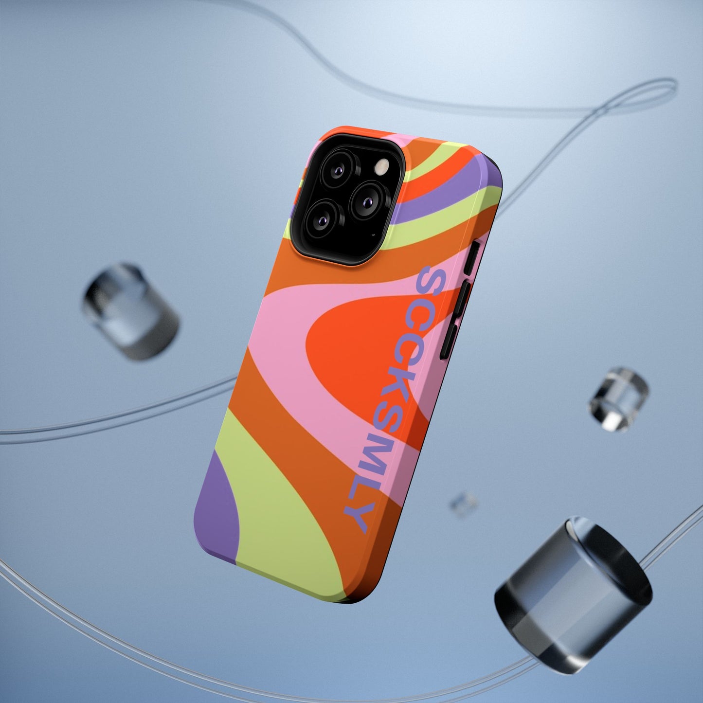 Curvy Swirl Phone Case for "IOS or Apple"