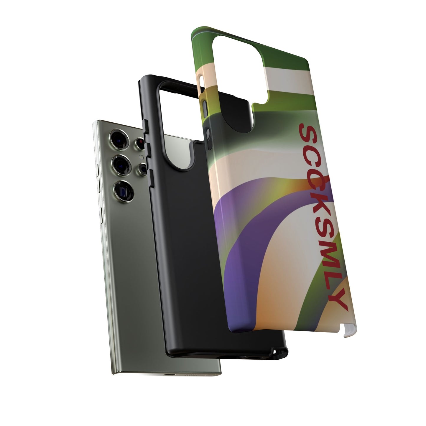 Green Waves Phone Case for Samsung