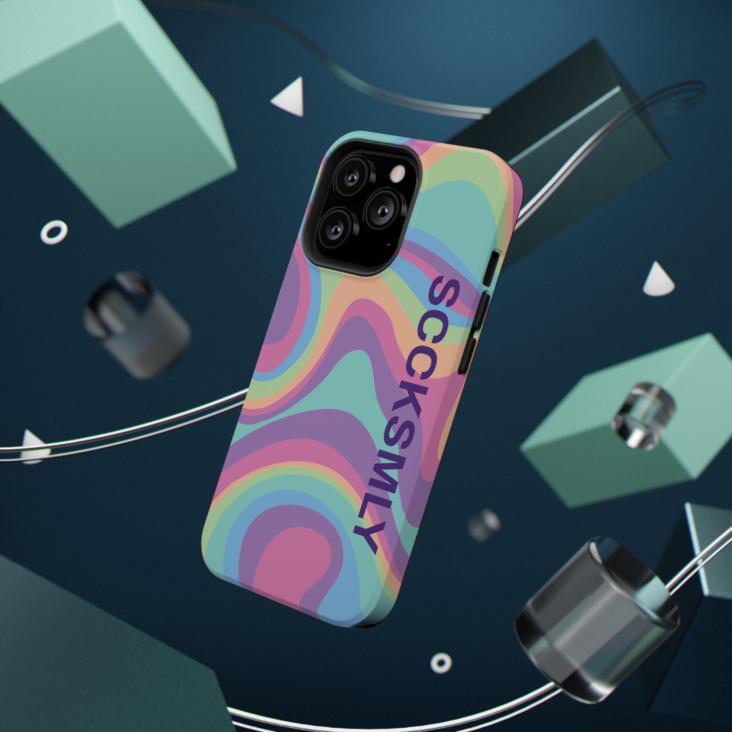 Pastel Swirl Phone Case for "IOS or Apple"