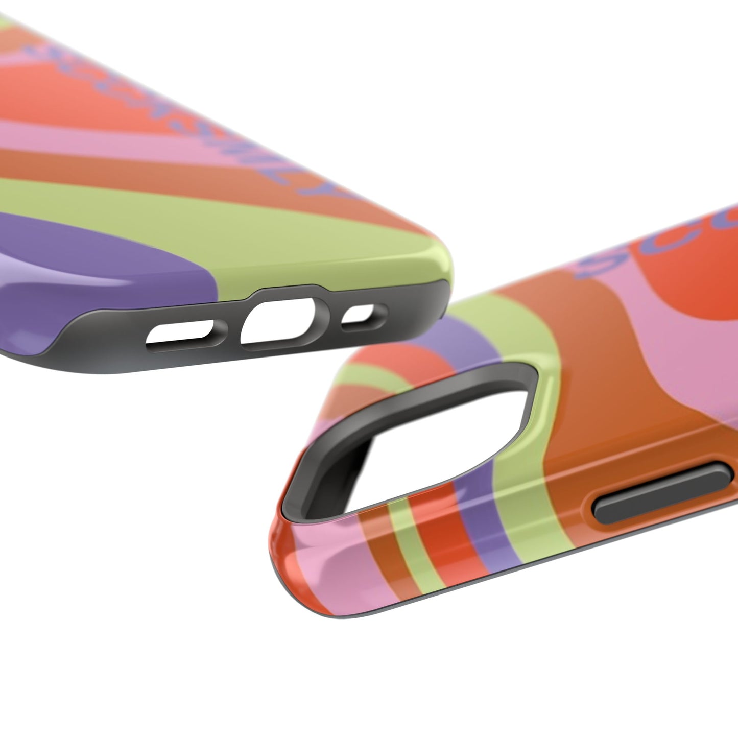 Curvy Swirl Phone Case for "IOS or Apple"