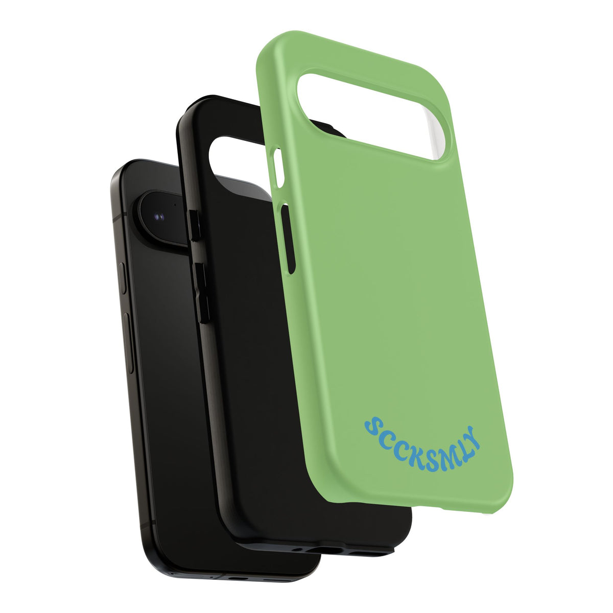 SOLID Sour Lime Tough Case for Google Pixel