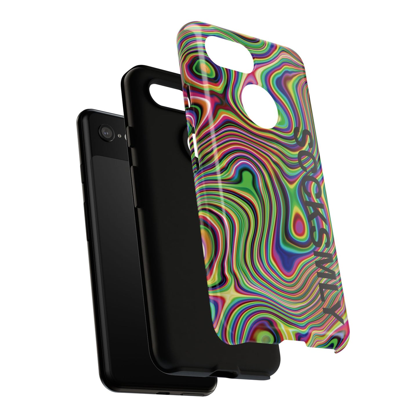 Acid Swirl Phone Case for Google Pixel