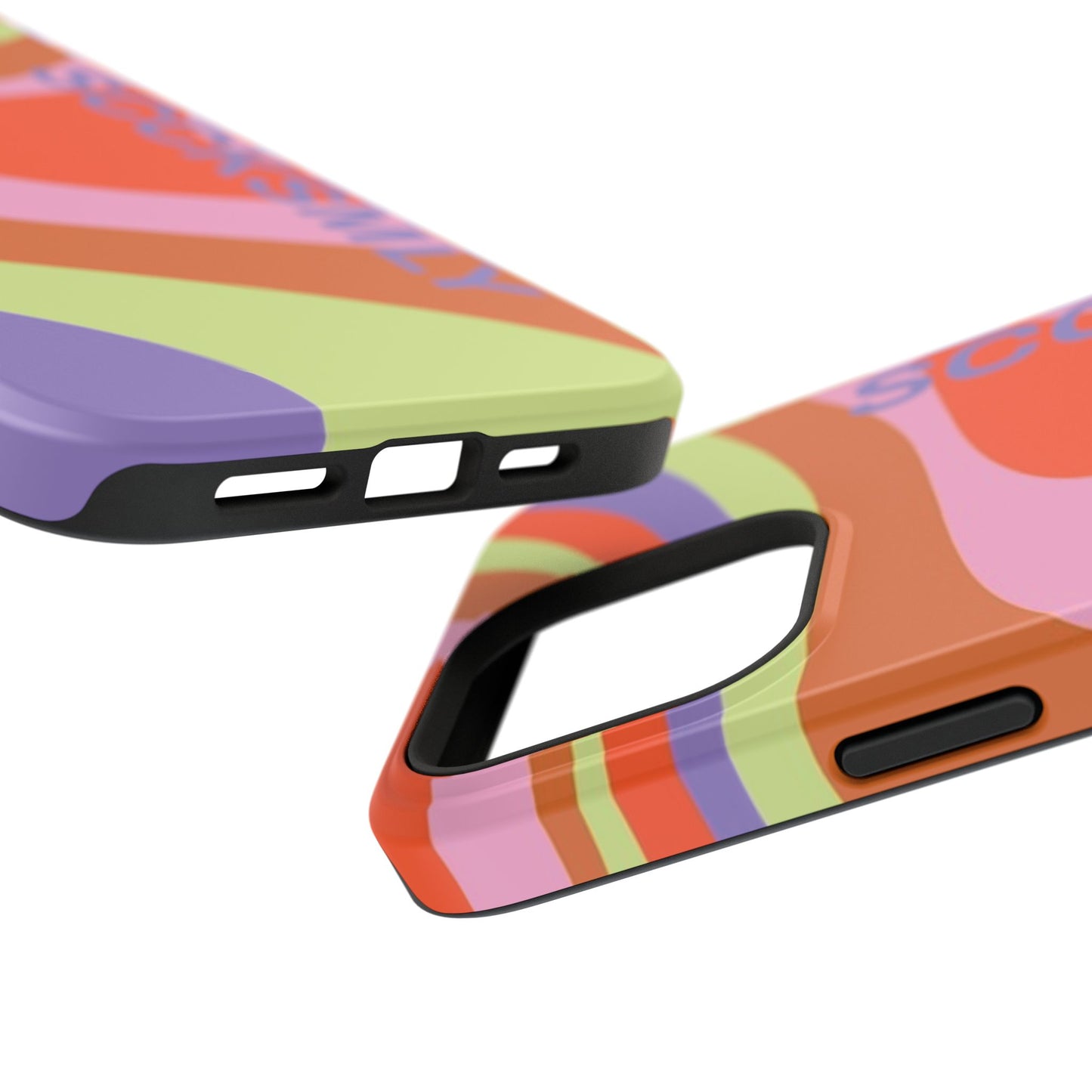 Curvy Swirl Phone Case for "IOS or Apple"