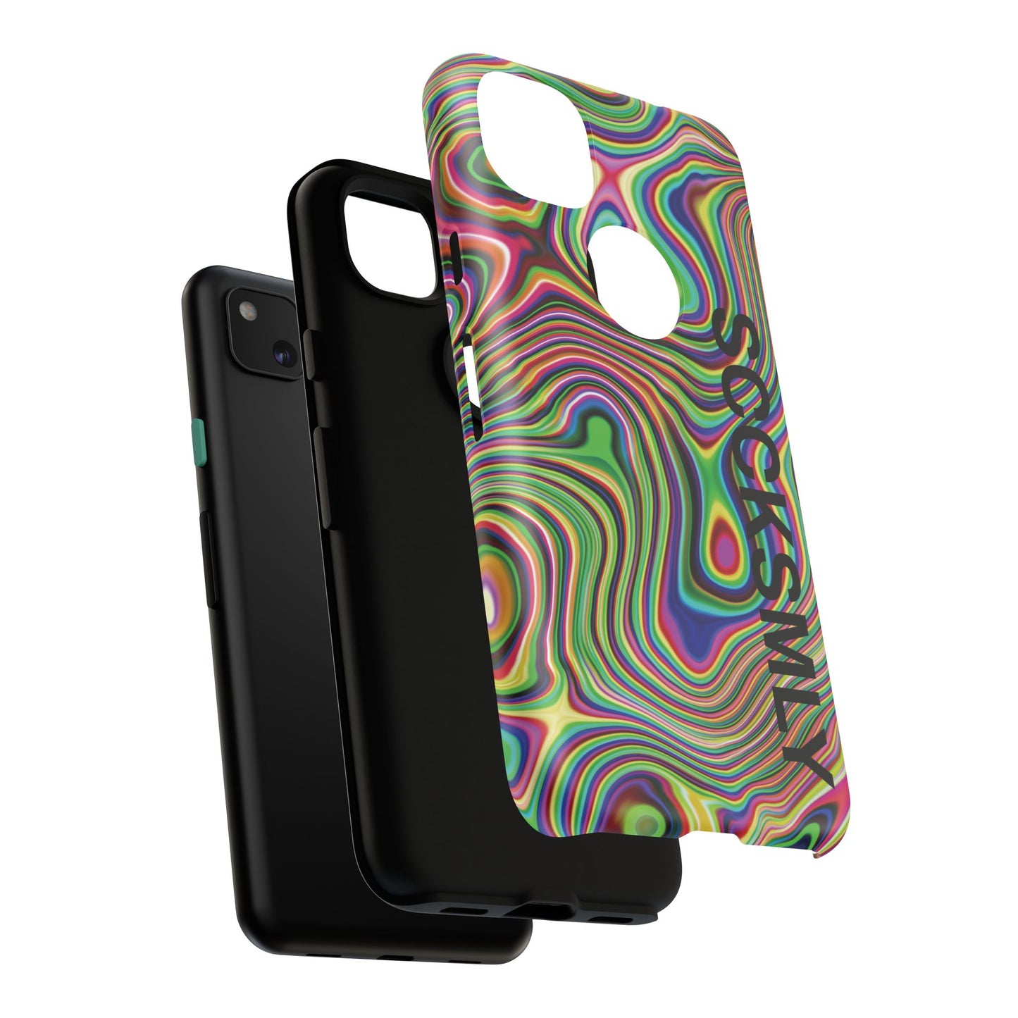 Acid Swirl Phone Case for Google Pixel