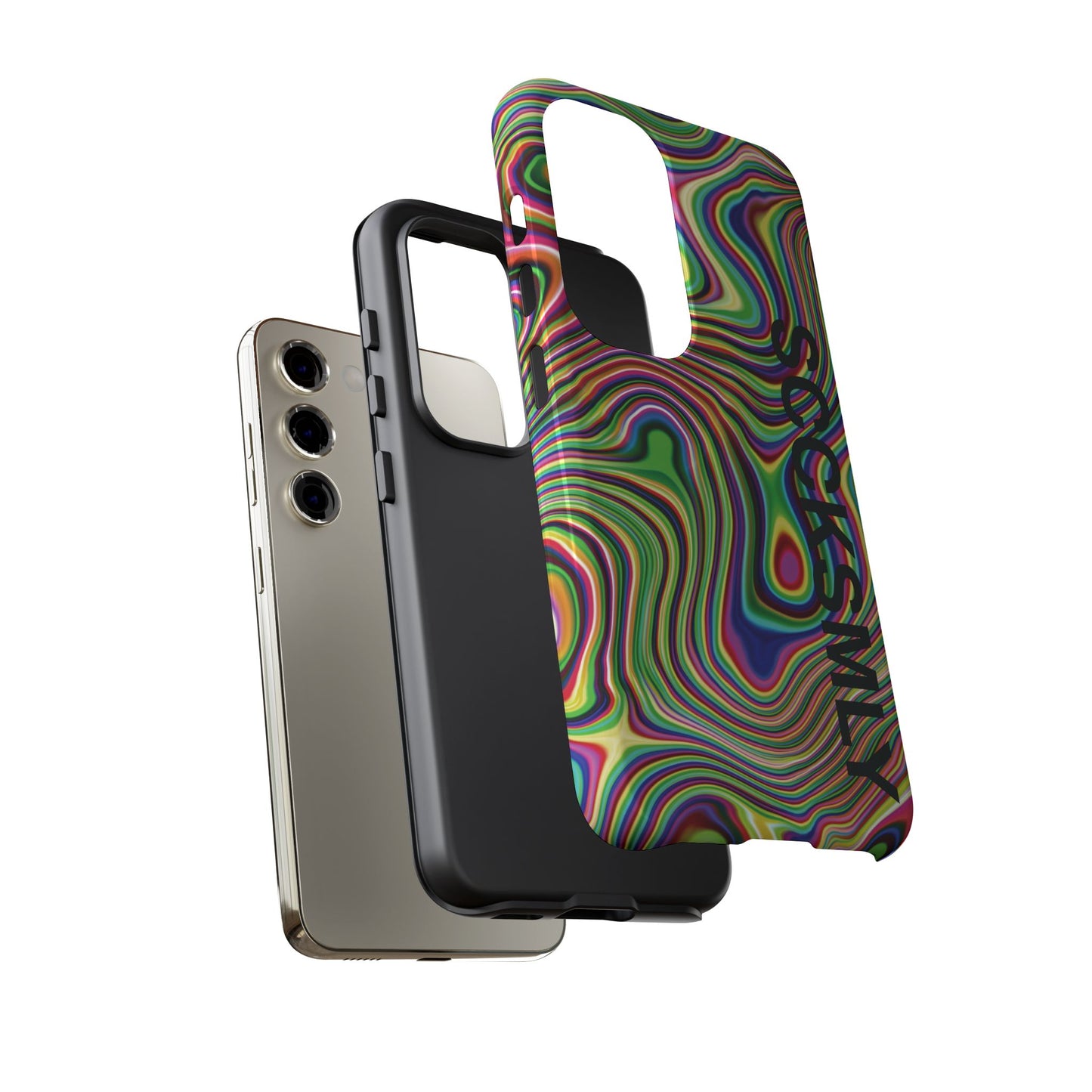 Acid Swirl Phone Case for Samsung