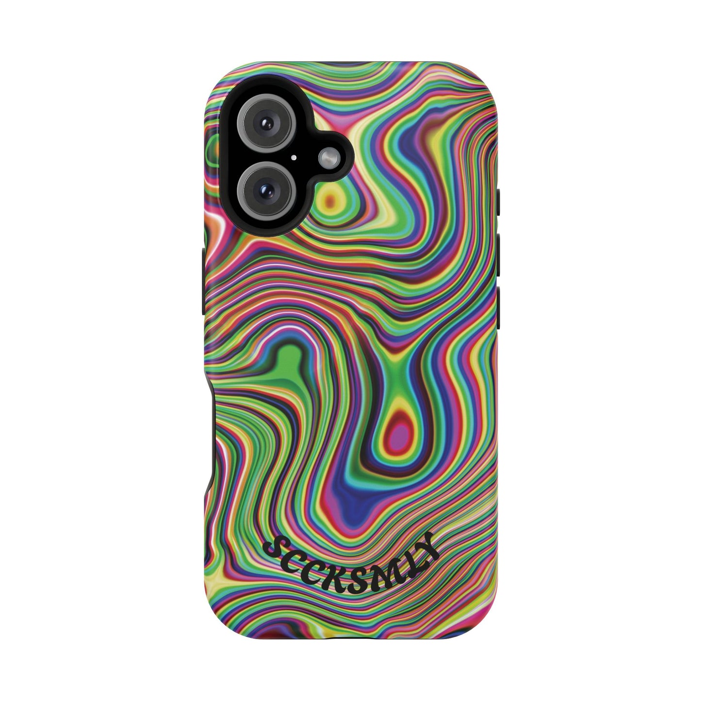 Acid Swirl Phone Case for "IOS or Apple"