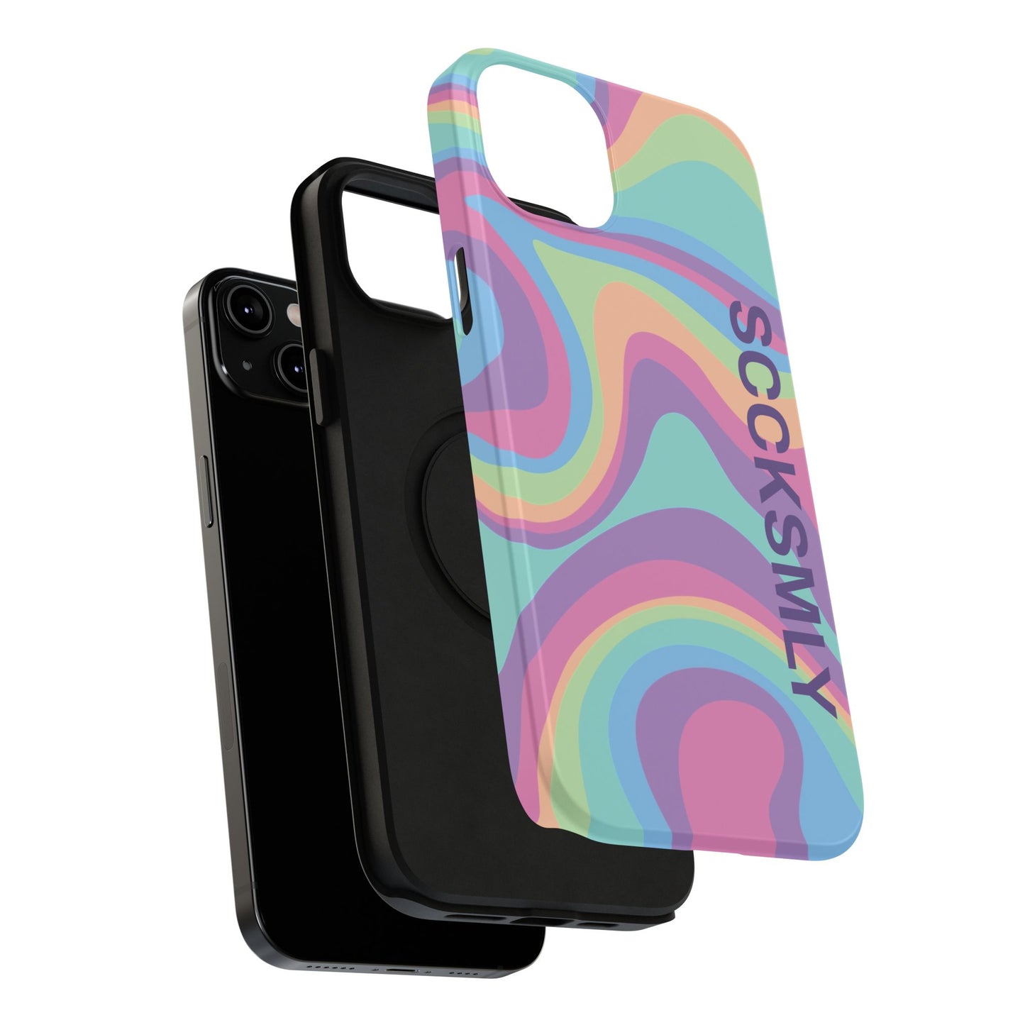 Pastel Swirl Phone Case for "IOS or Apple"