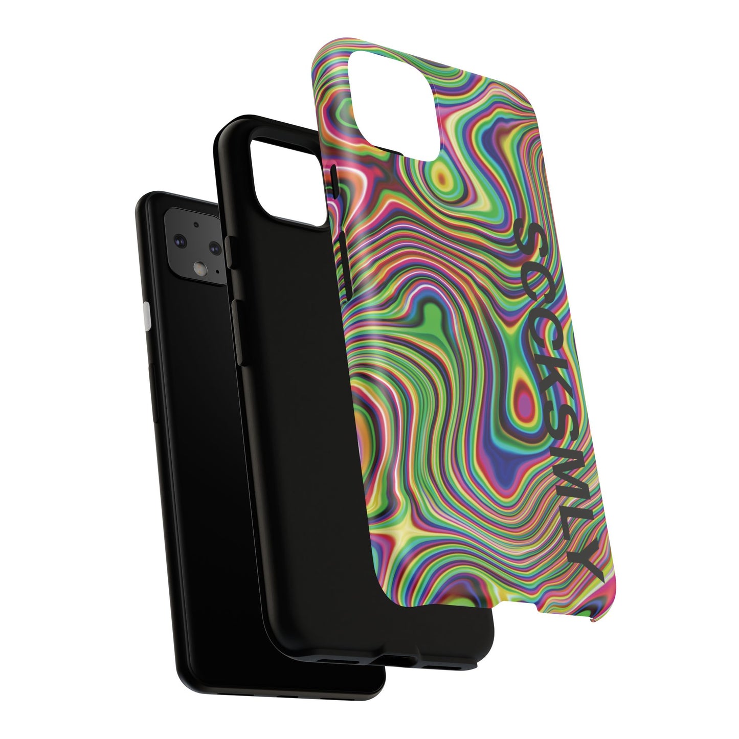 Acid Swirl Phone Case for Google Pixel