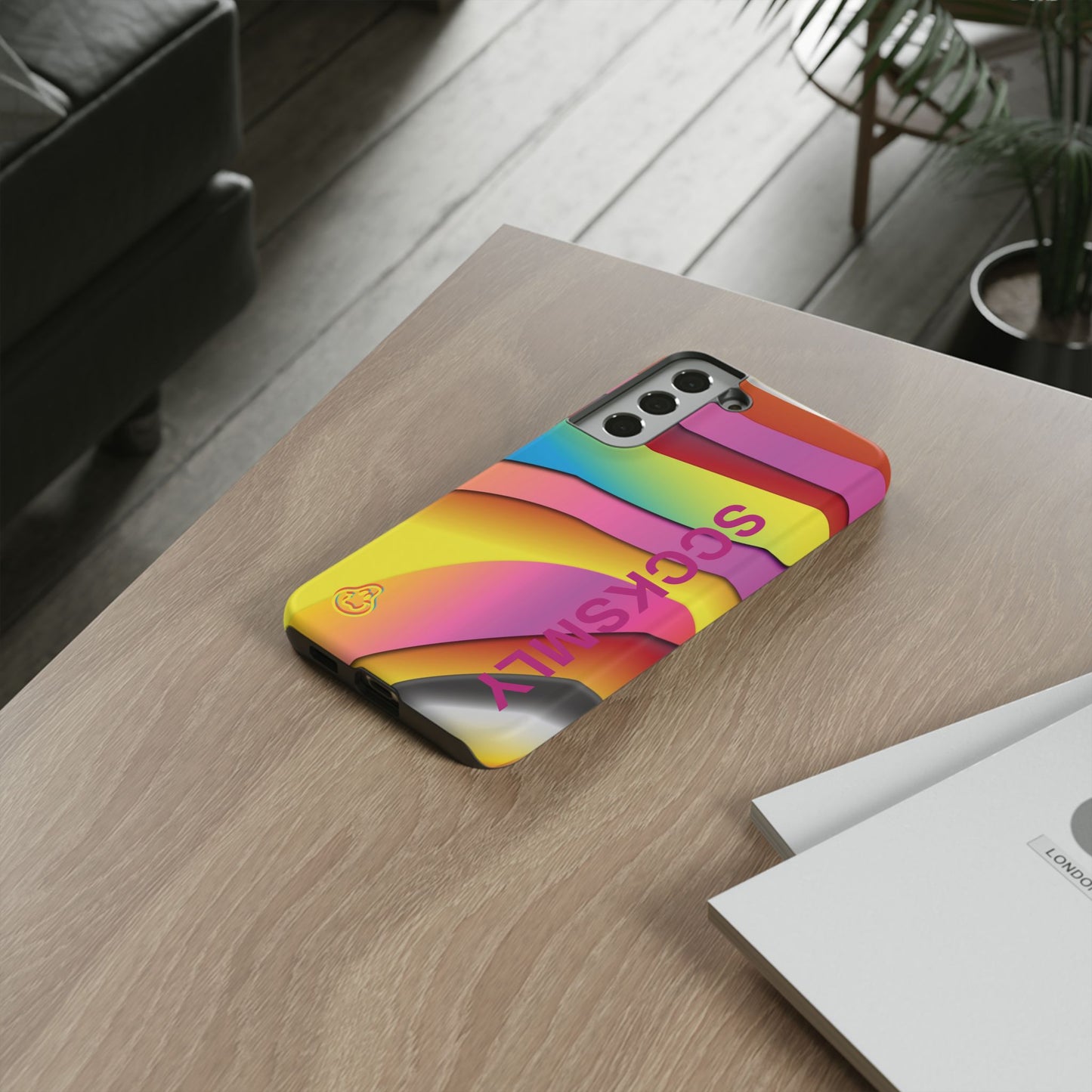 Modern Retro Rainbow Phone Case for Samsung