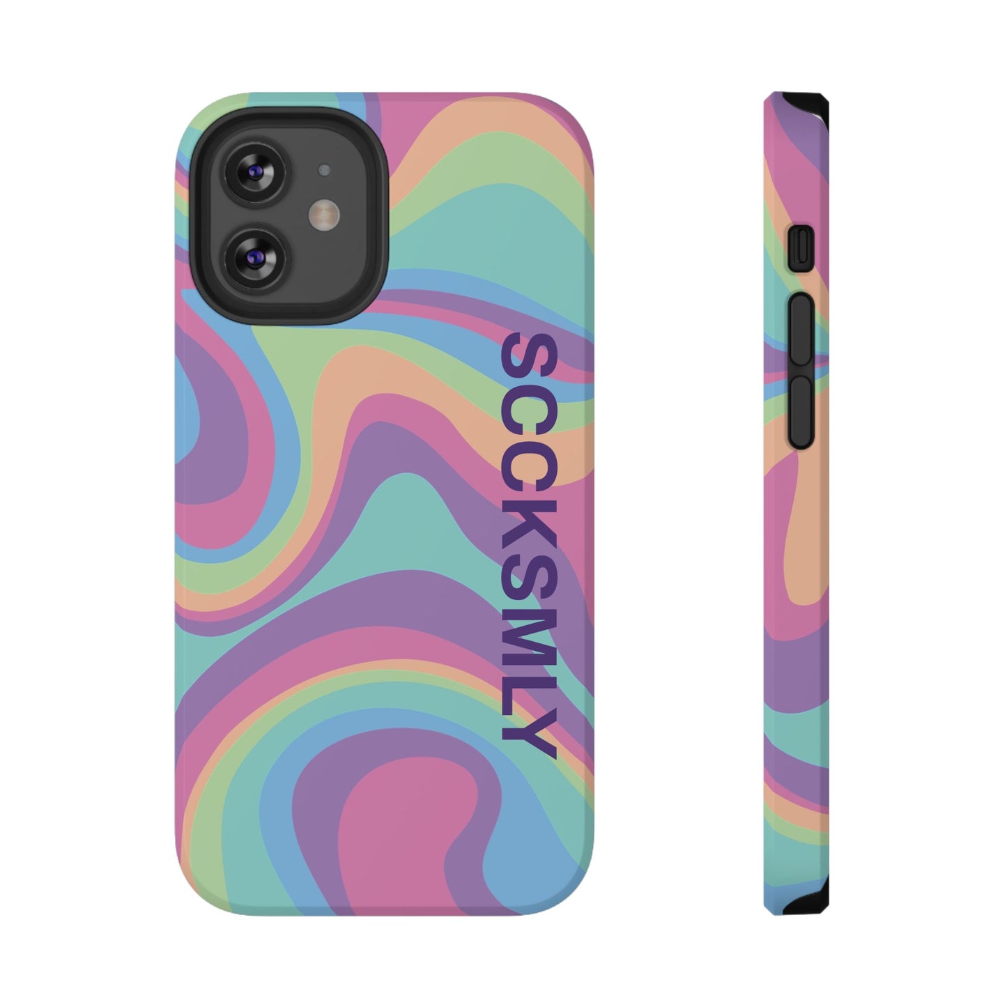 Pastel Swirl Phone Case for "IOS or Apple"
