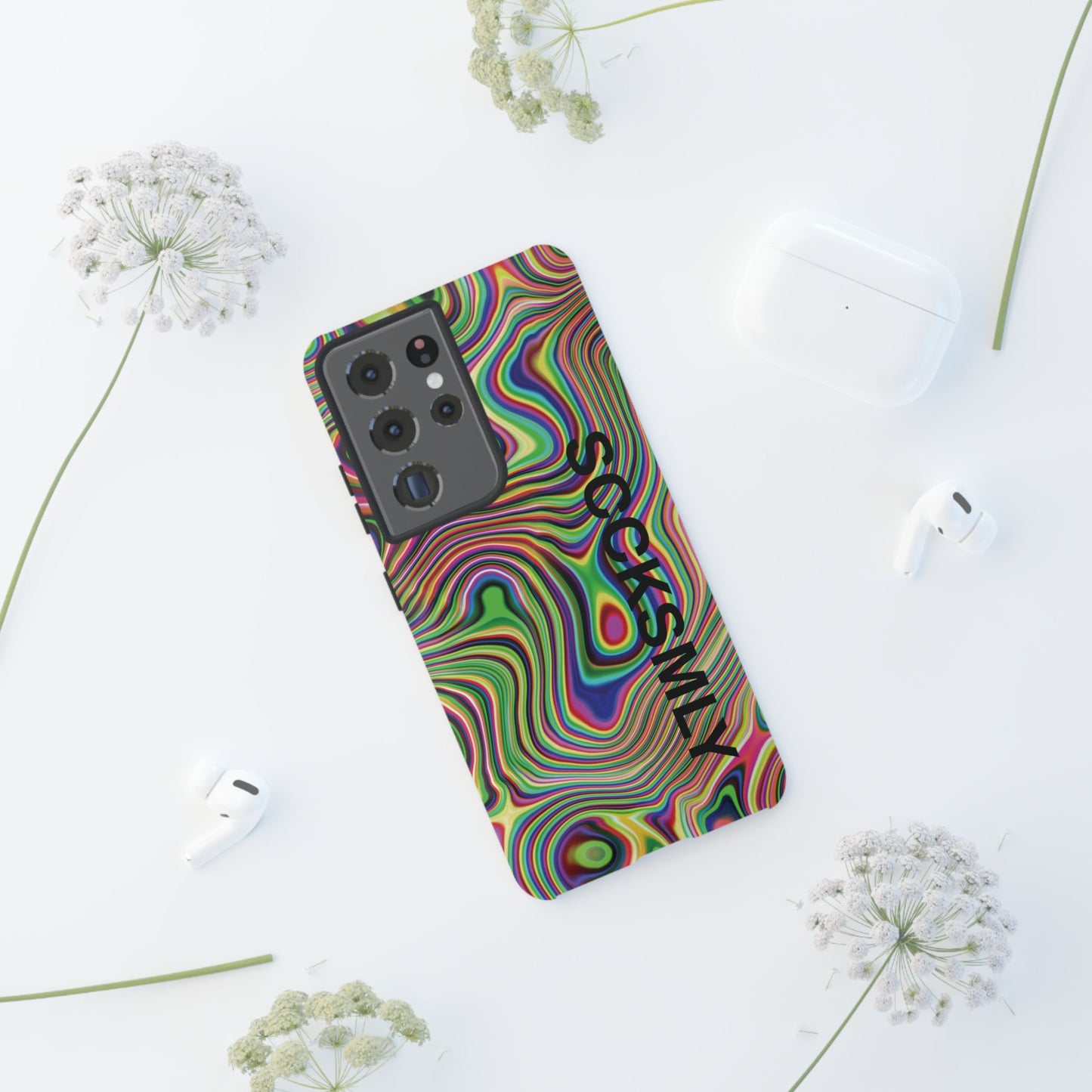 Acid Swirl Phone Case for Samsung