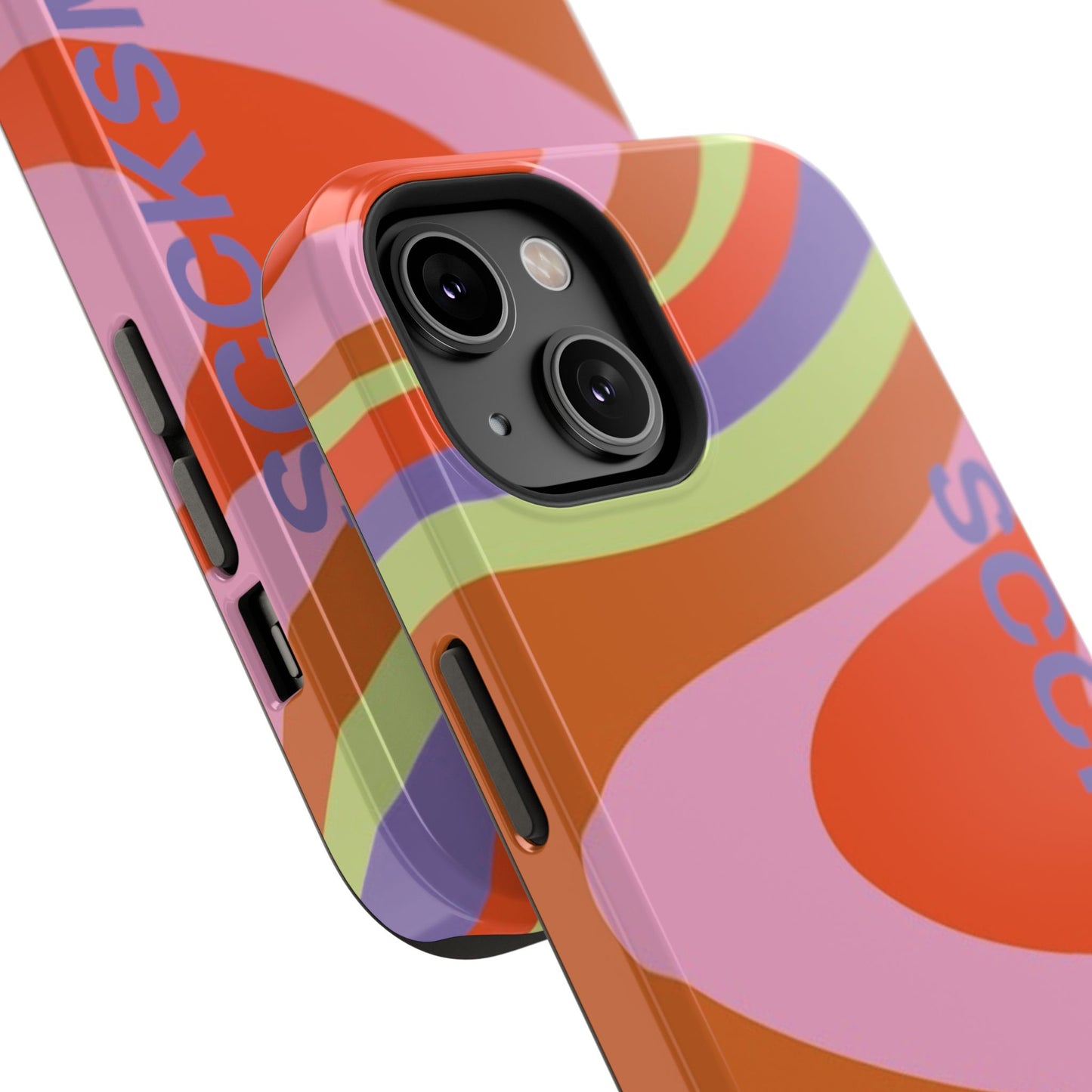 Curvy Swirl Phone Case for "IOS or Apple"