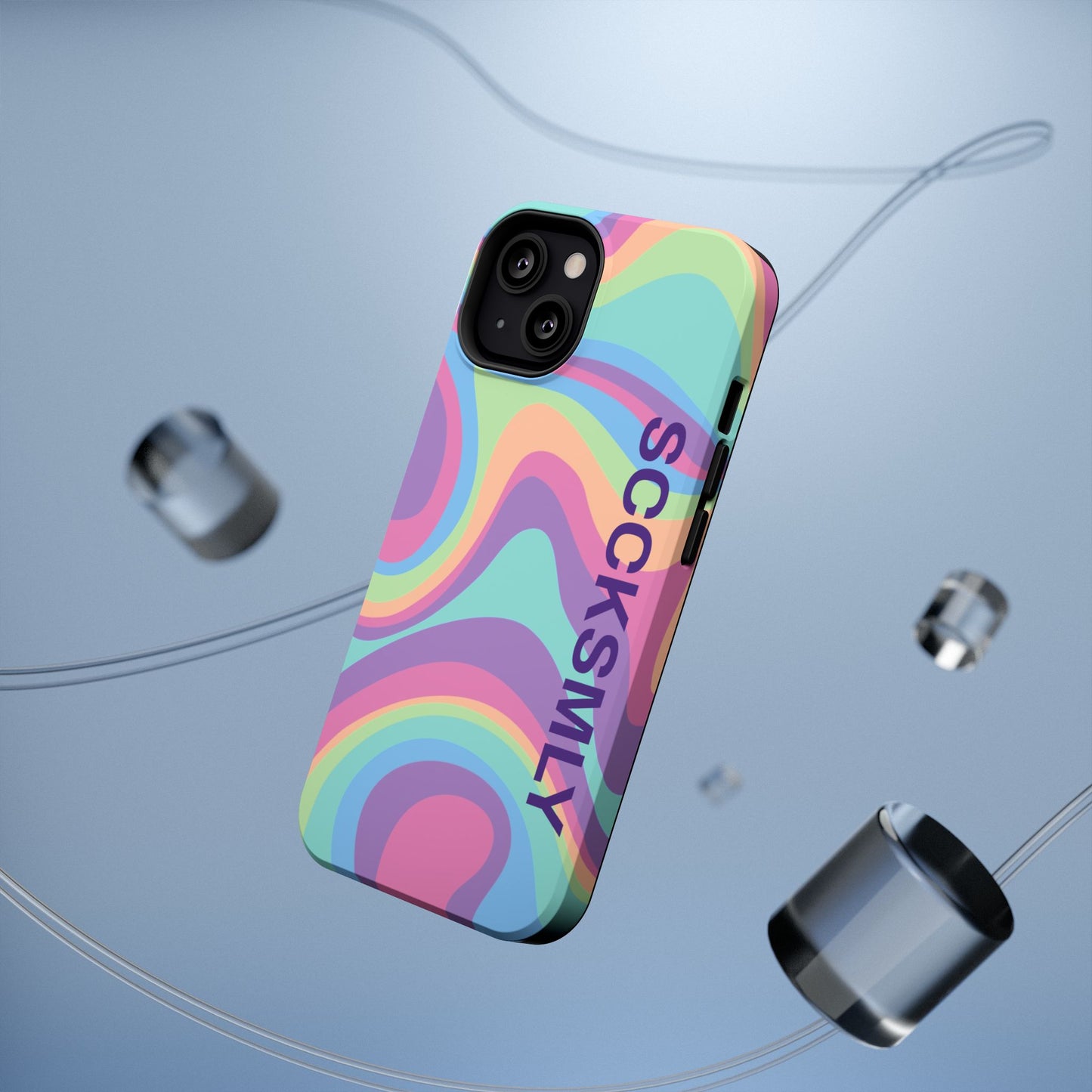 Pastel Swirl Phone Case for "IOS or Apple"
