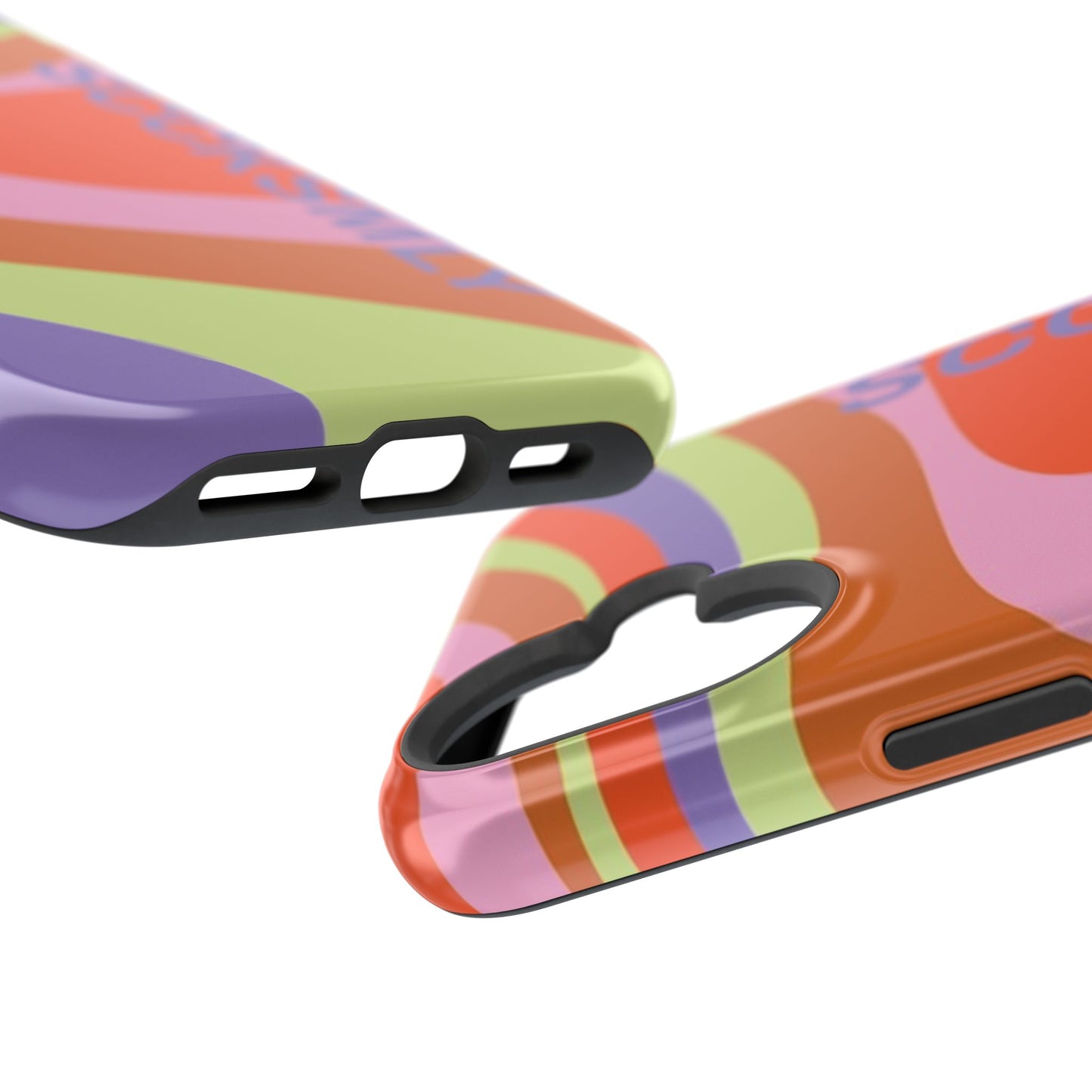 Curvy Swirl Phone Case for "IOS or Apple"