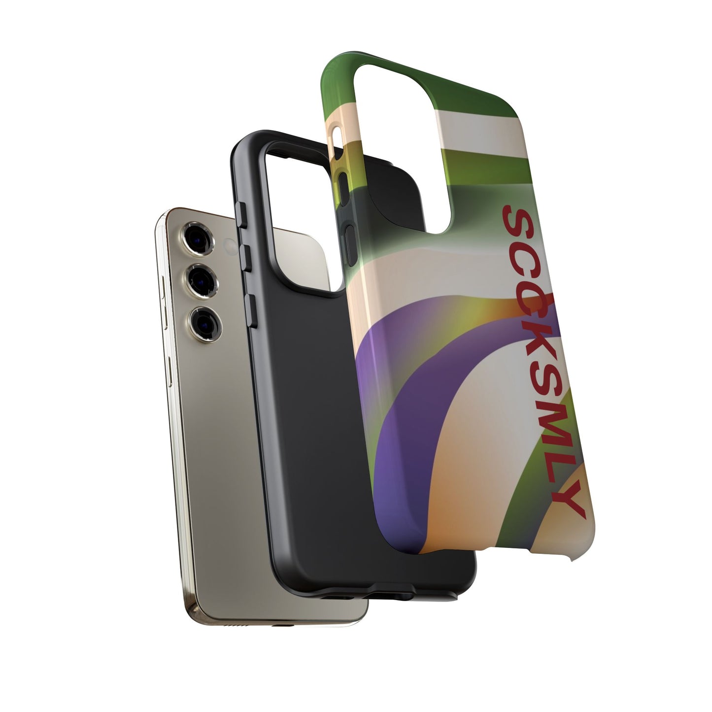 Green Waves Phone Case for Samsung