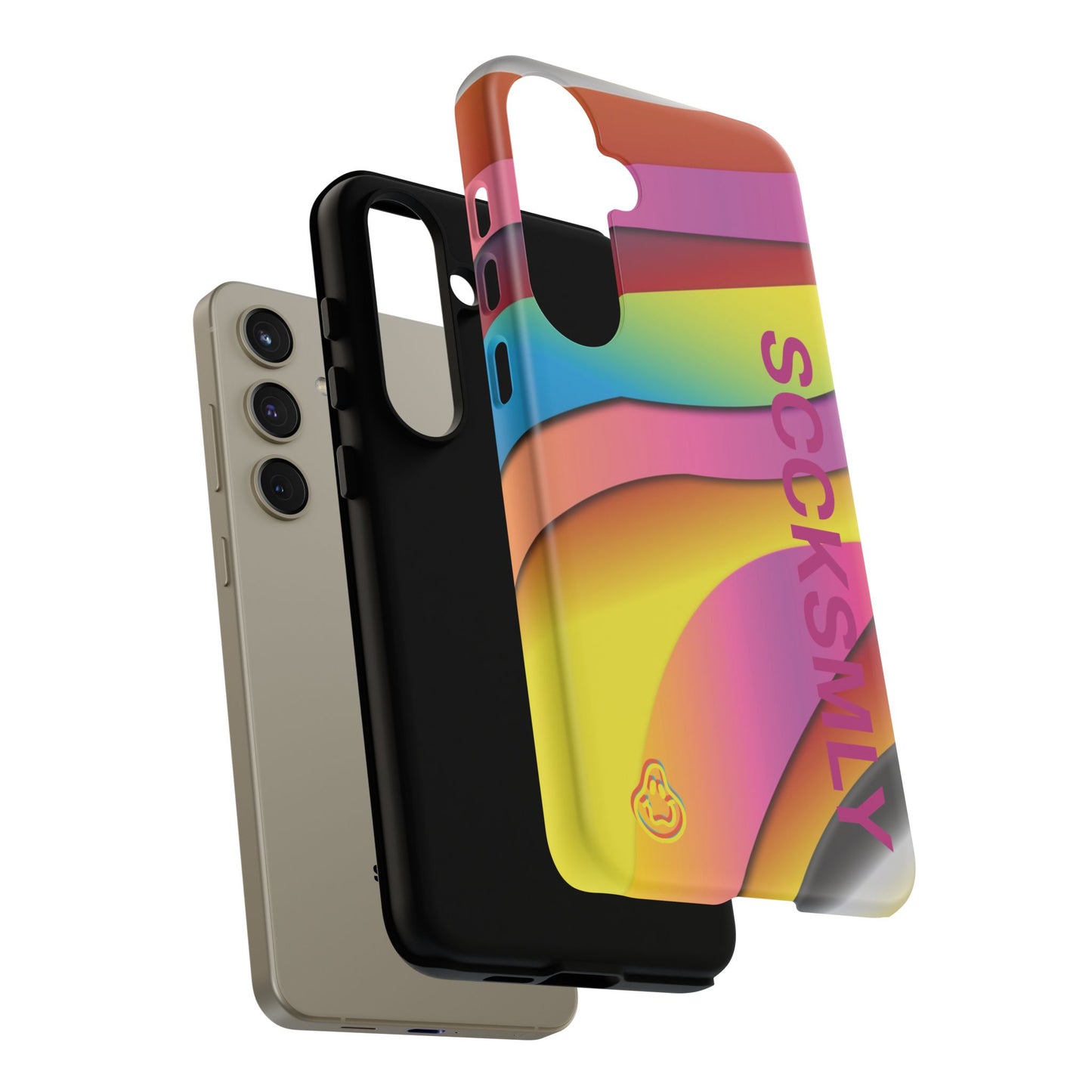 Modern Retro Rainbow Phone Case for Samsung