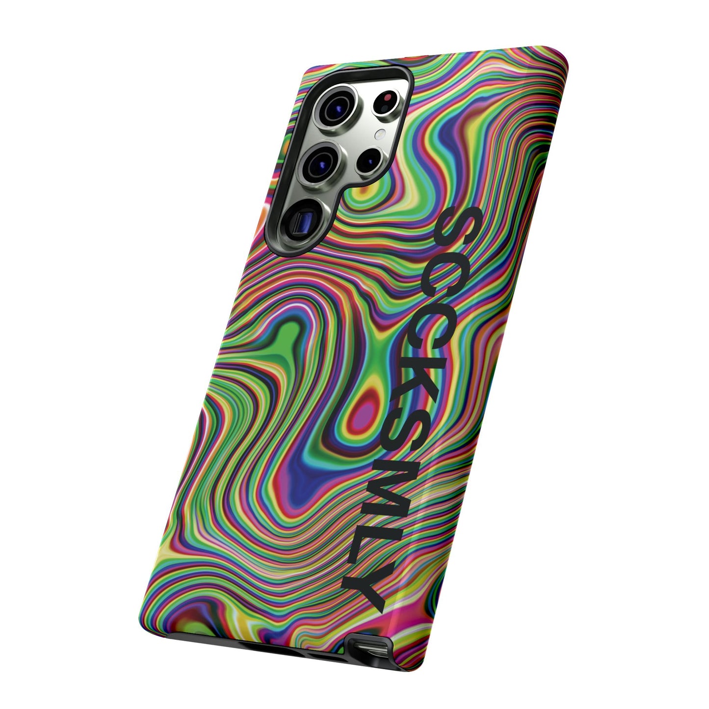 Acid Swirl Phone Case for Samsung