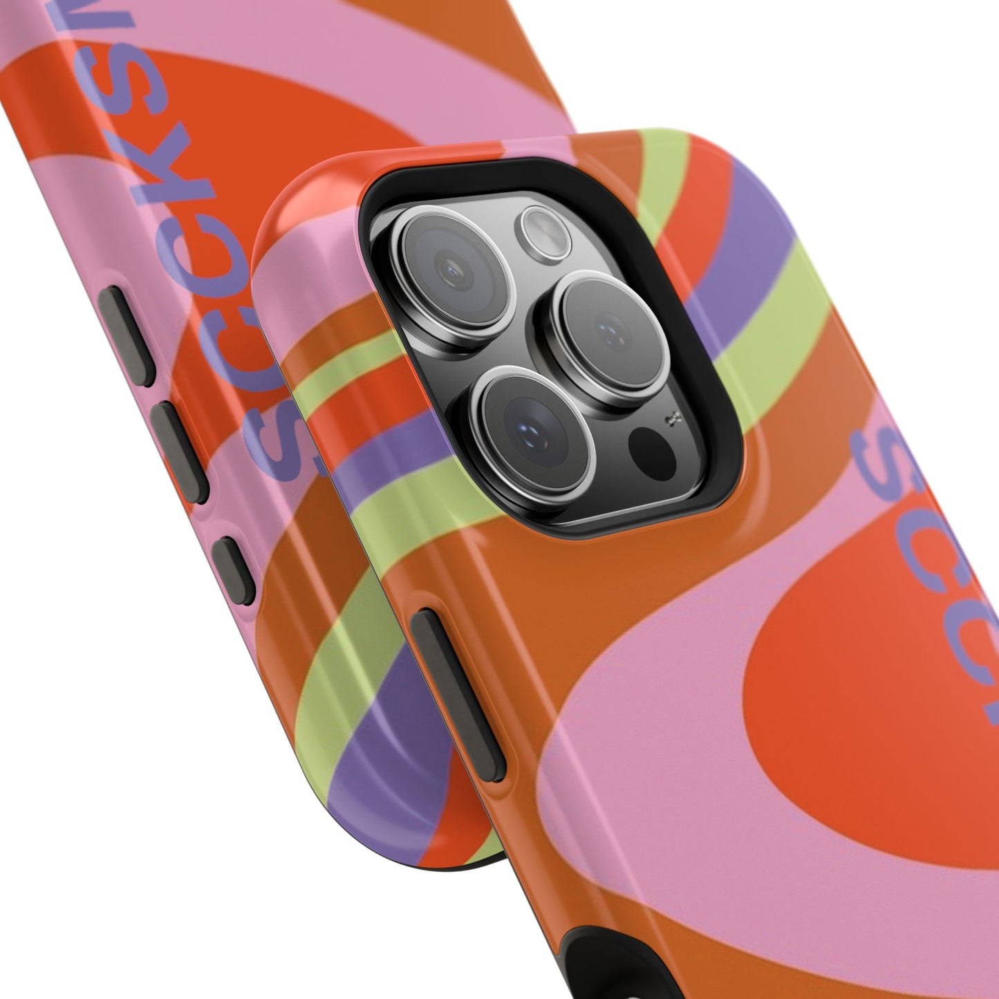 Curvy Swirl Phone Case for "IOS or Apple"