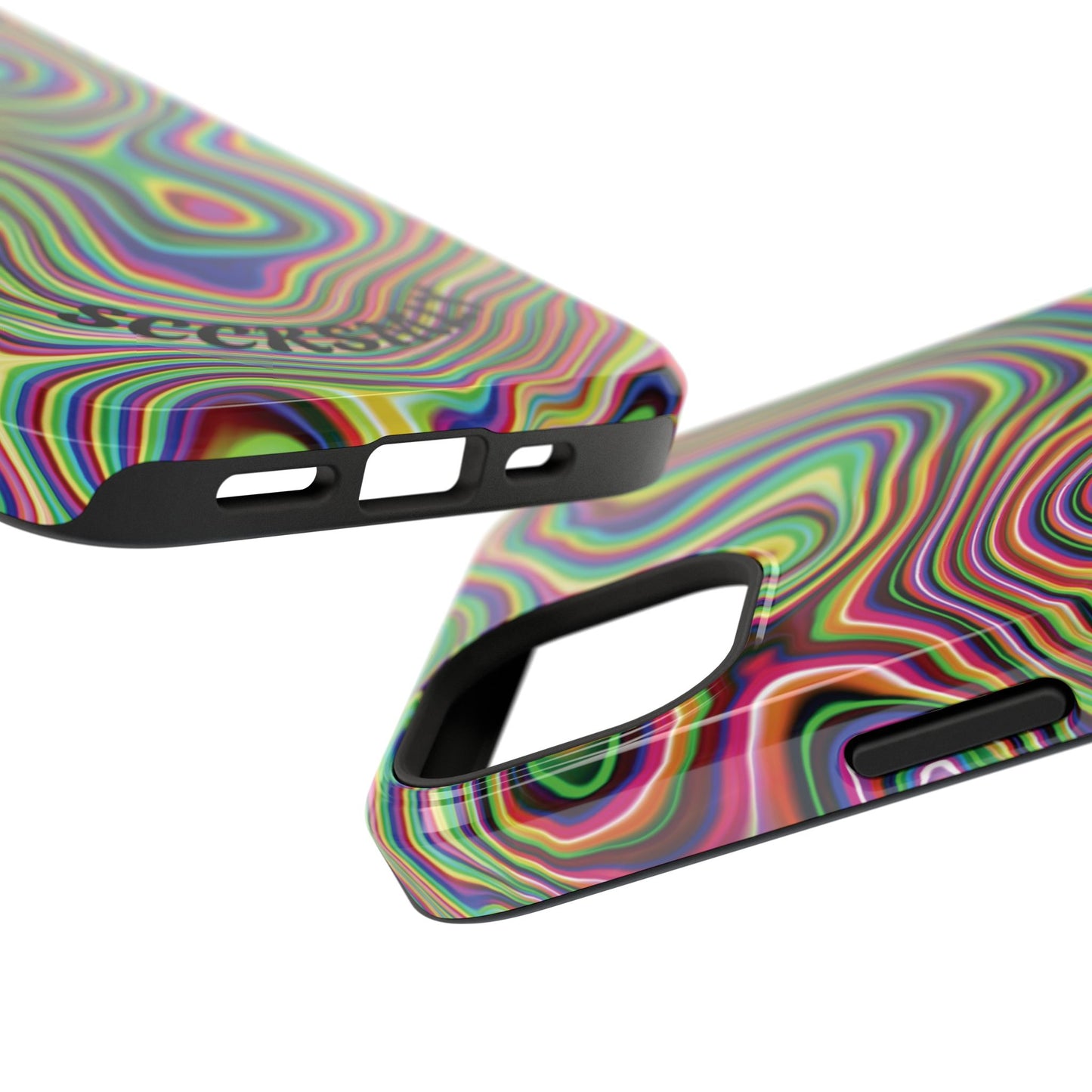 Acid Swirl Phone Case for "IOS or Apple"