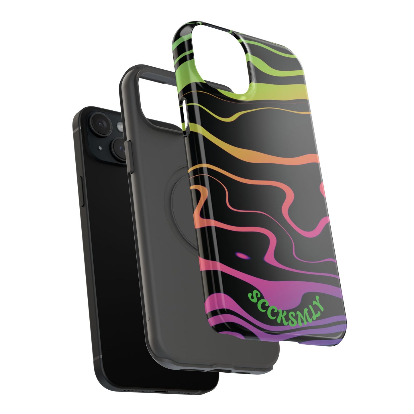Dark Rainbow Phone Case for "IOS or Apple"