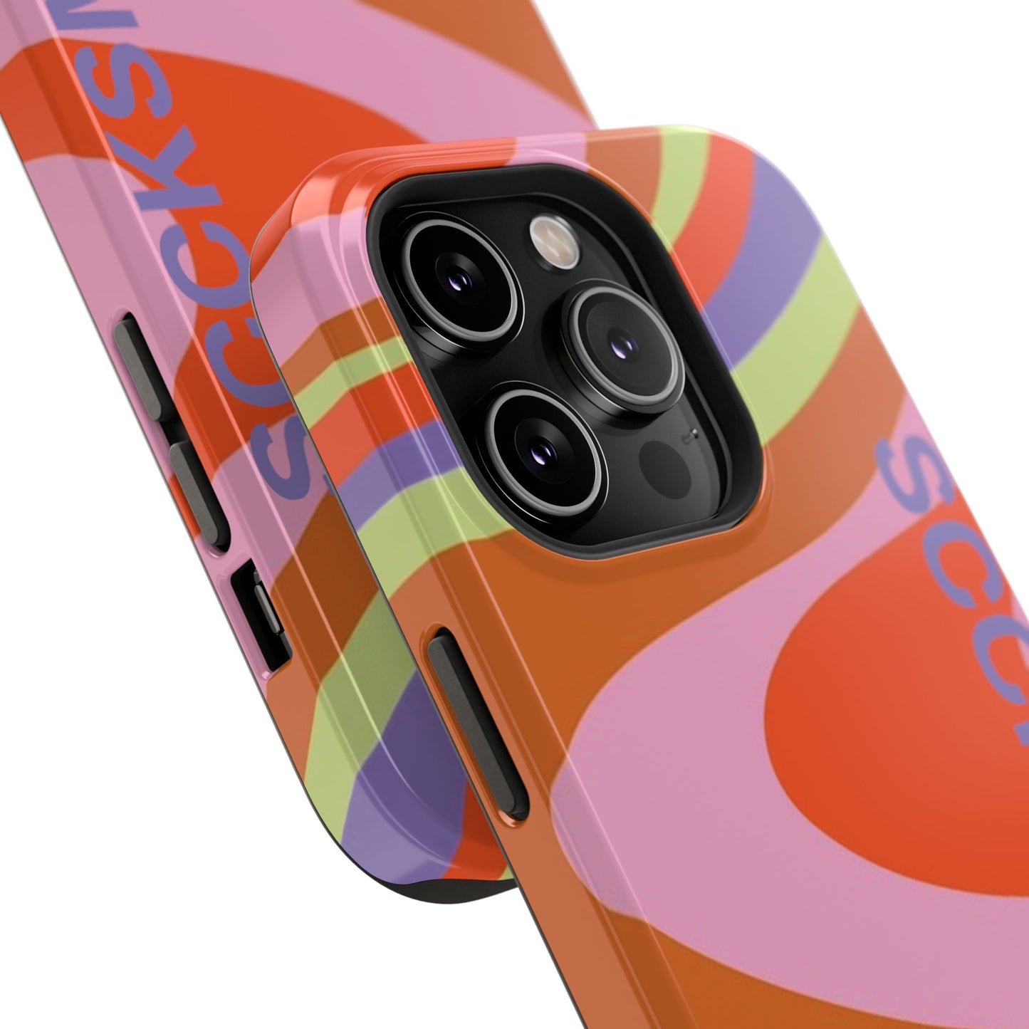 Curvy Swirl Phone Case for "IOS or Apple"