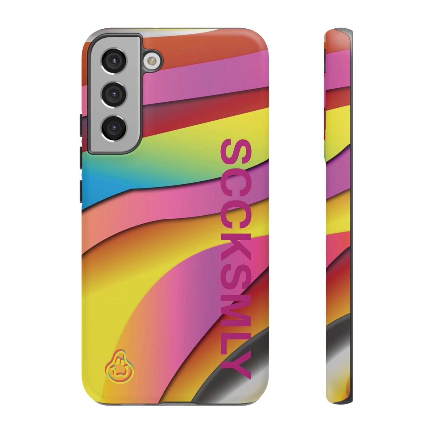 Modern Retro Rainbow Phone Case for Samsung