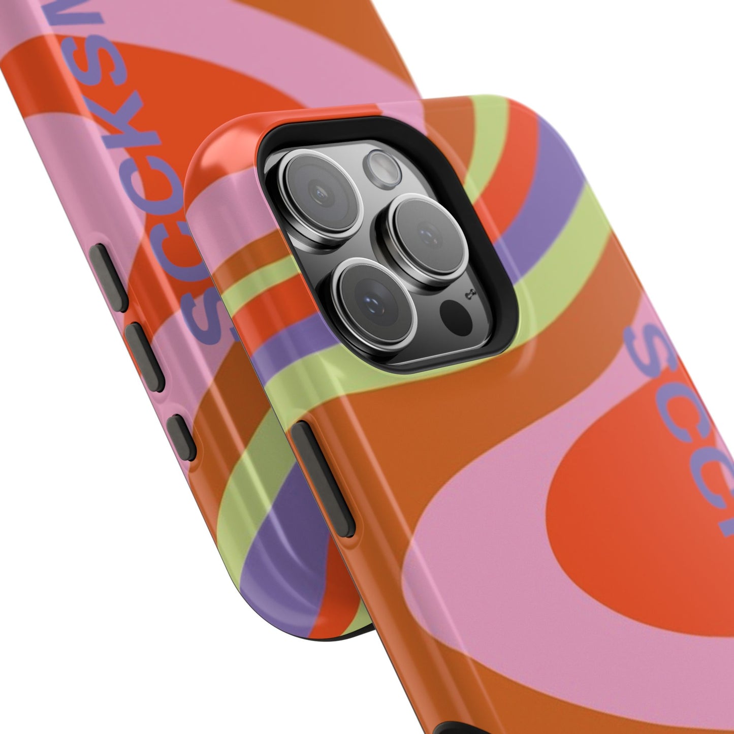 Curvy Swirl Phone Case for "IOS or Apple"