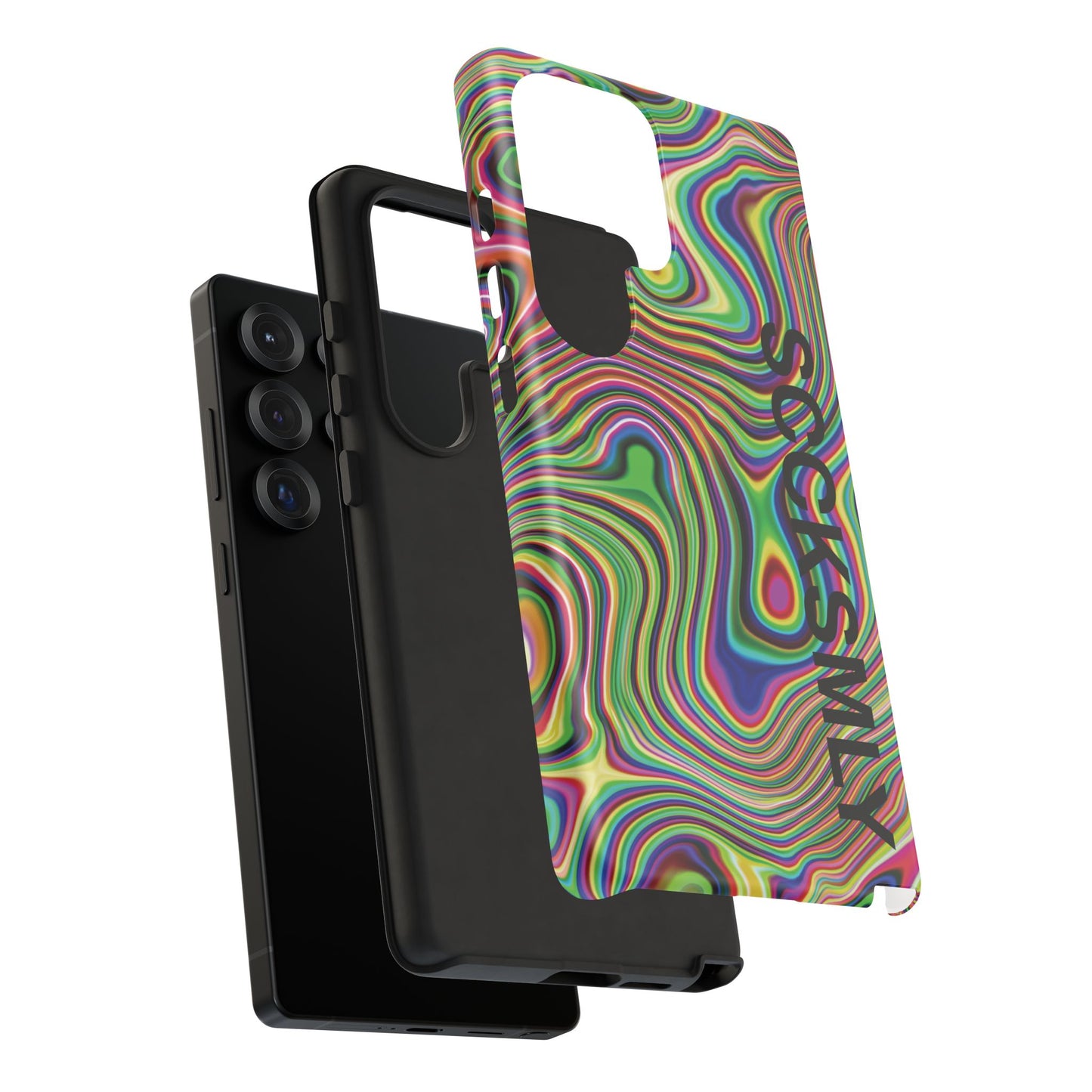 Acid Swirl Phone Case for Samsung