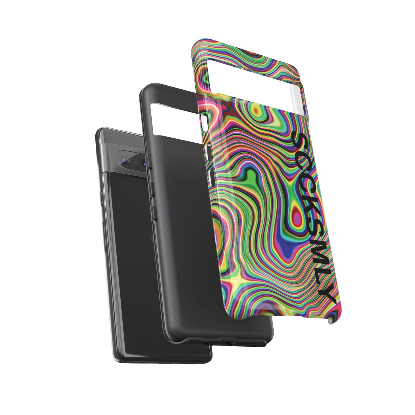 Acid Swirl Phone Case for Google Pixel