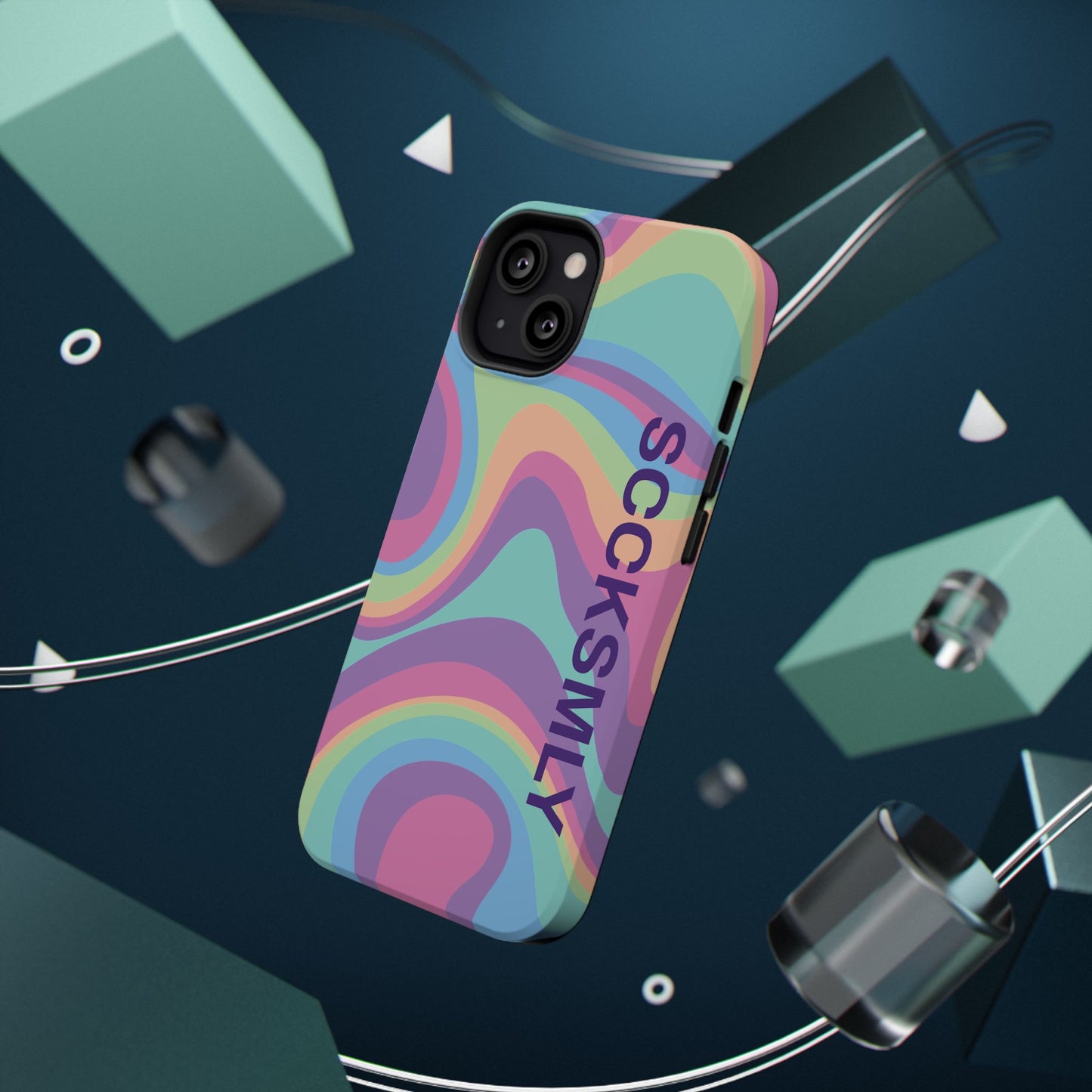 Pastel Swirl Phone Case for "IOS or Apple"