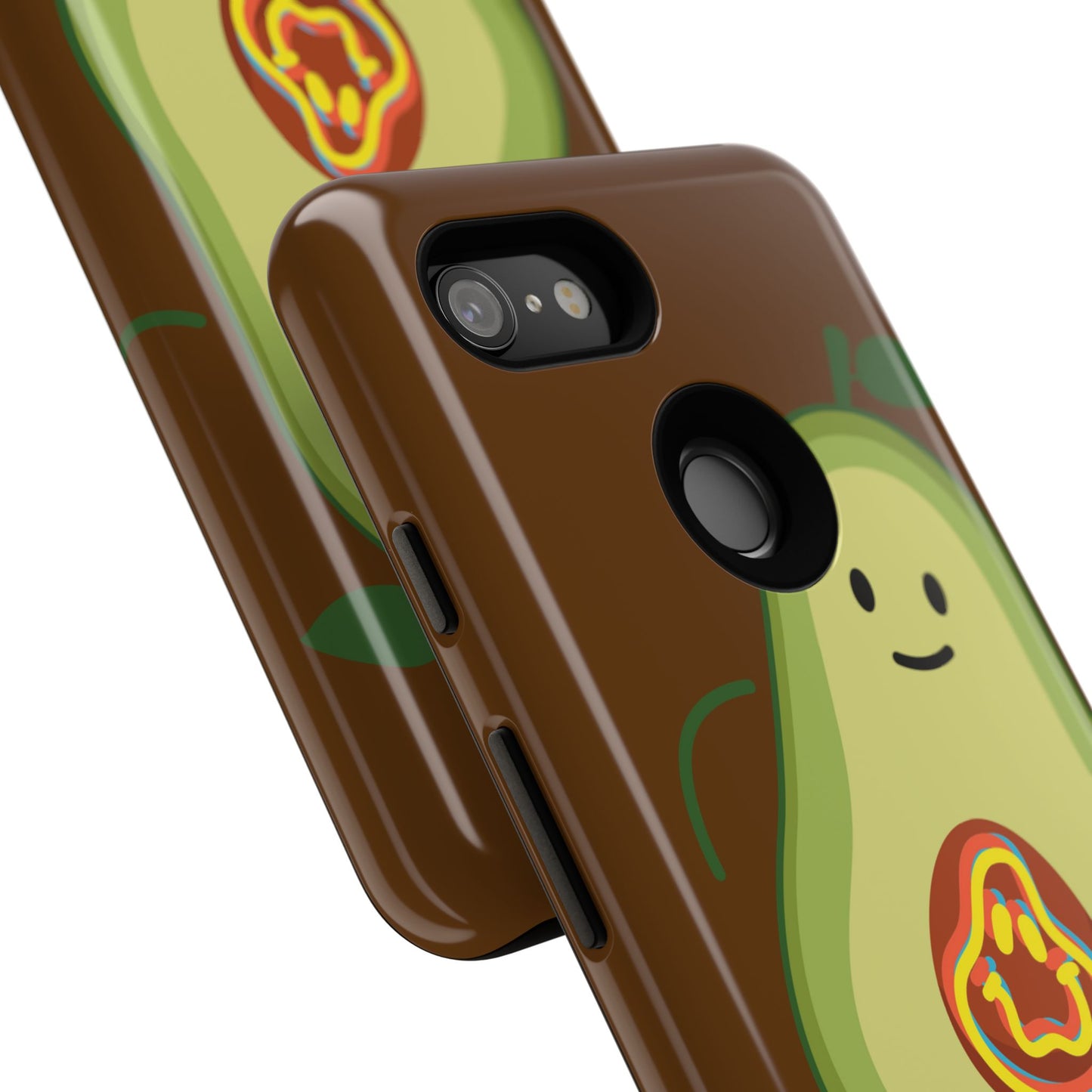 "Google Pixel" Playful Vegan Avocado Phone Case - Tough, Durable Protection with a Fun Design