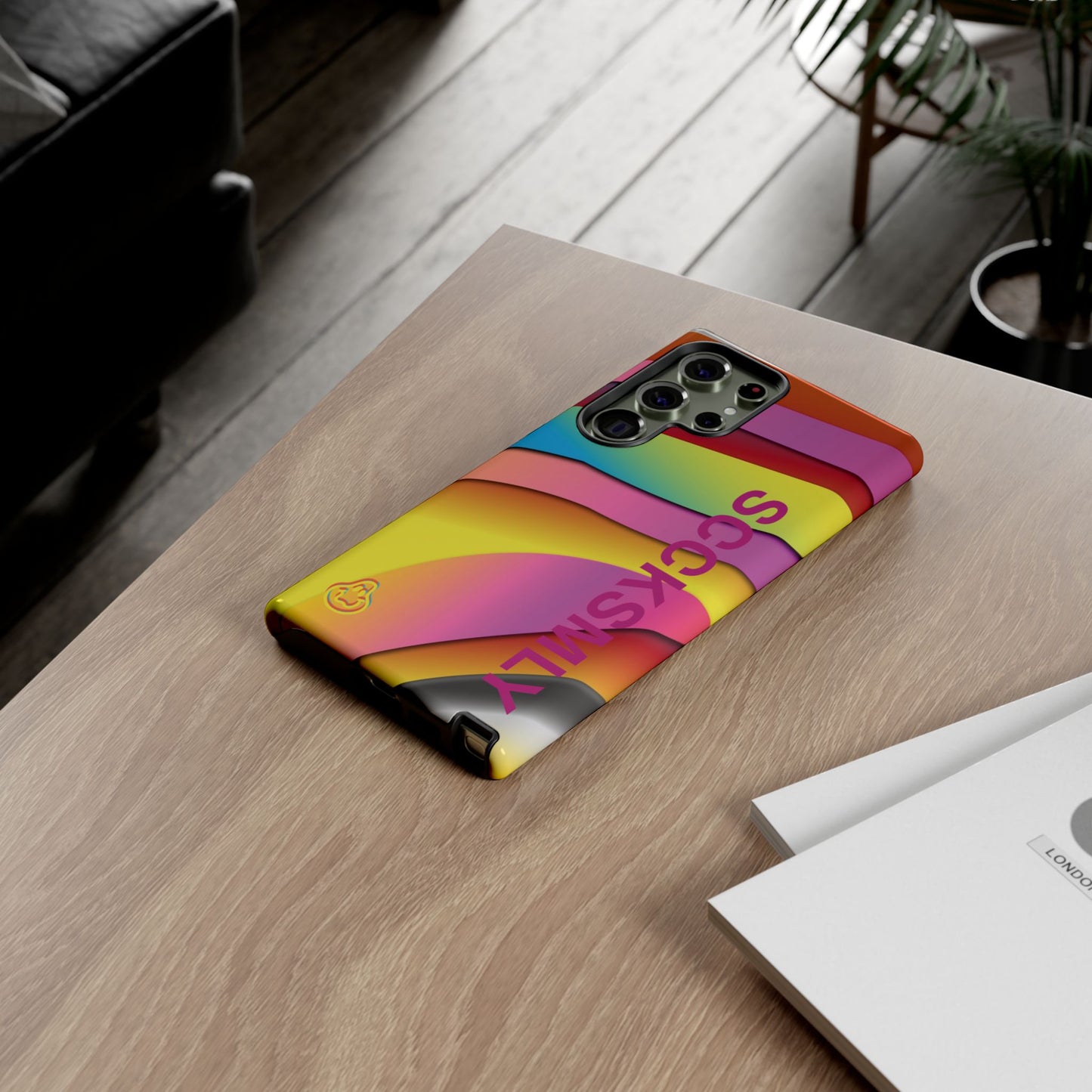 Modern Retro Rainbow Phone Case for Samsung