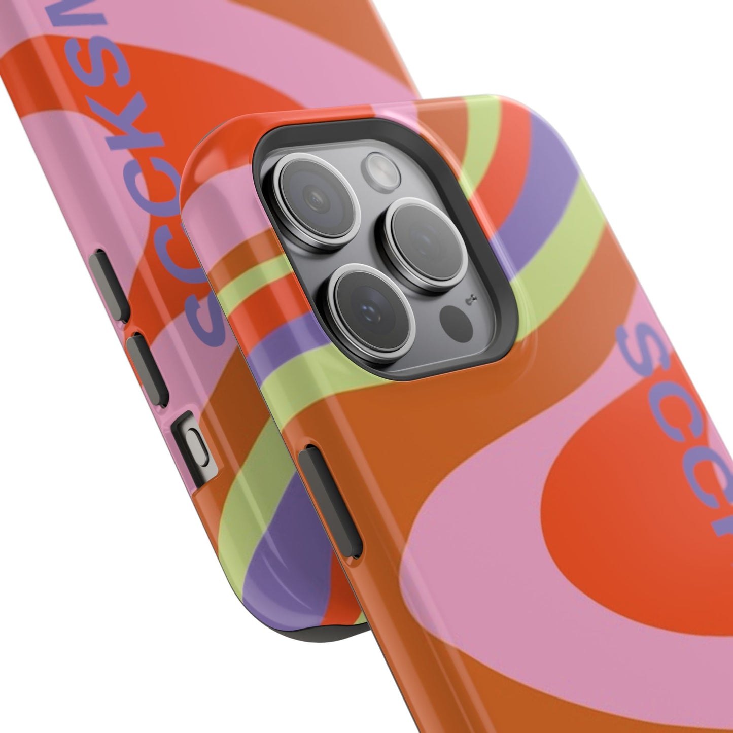 Curvy Swirl Phone Case for "IOS or Apple"