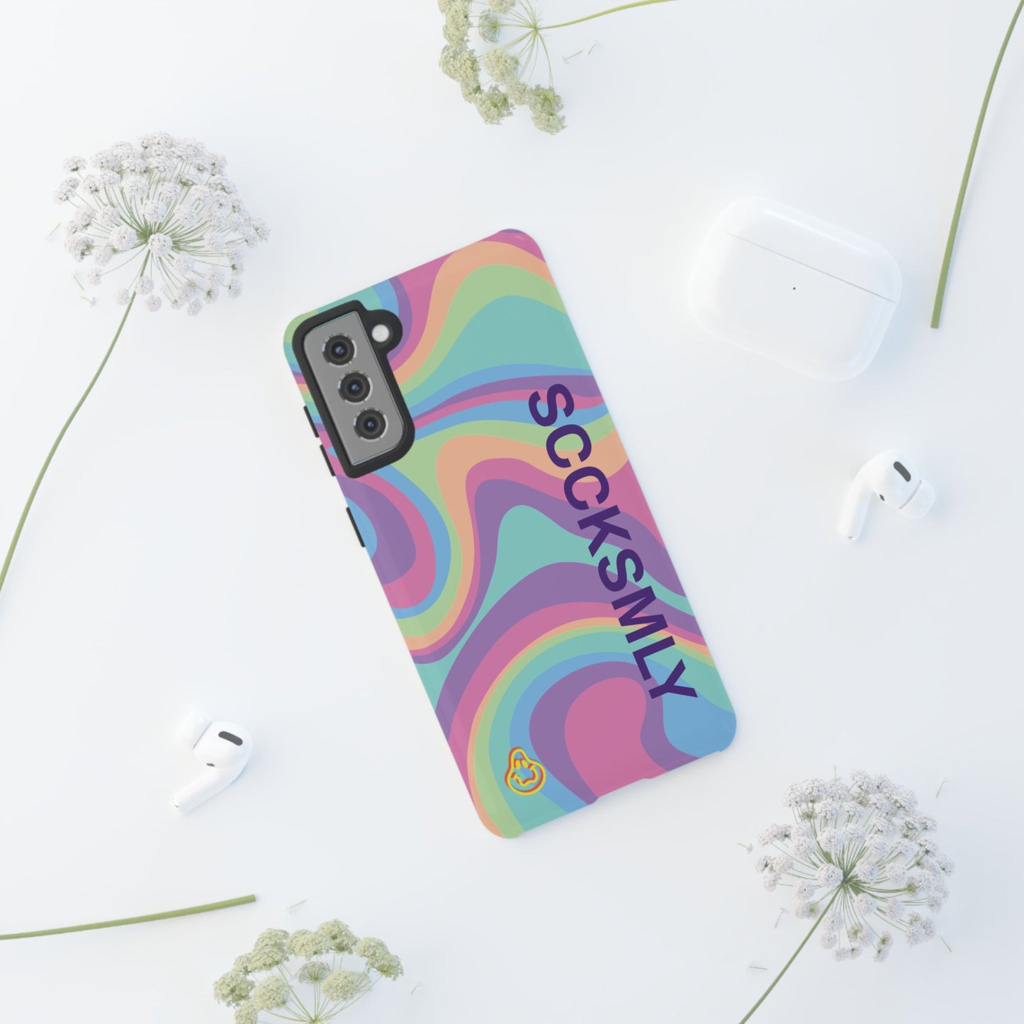 Pastel Swirl Phone Case for Samsung