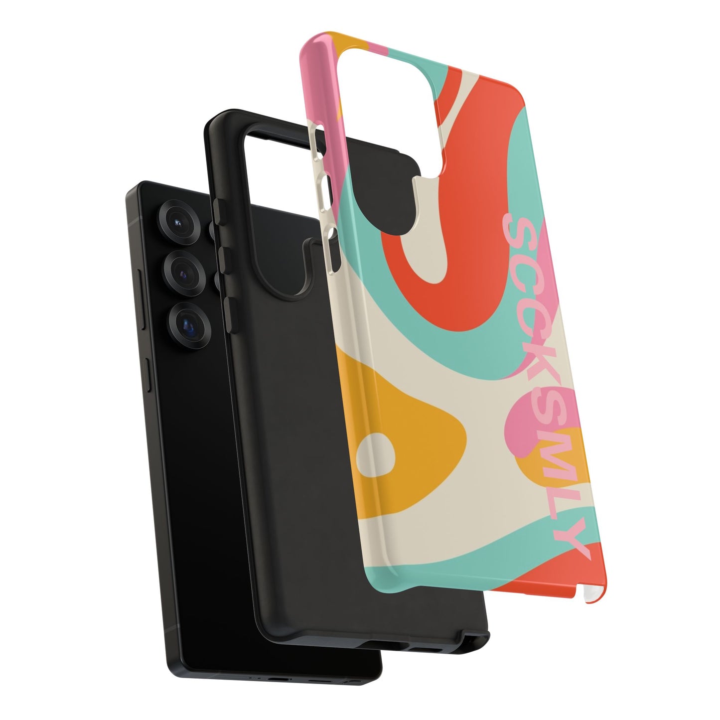 Psychodelic Acid Swirl Phone Case for Samsung